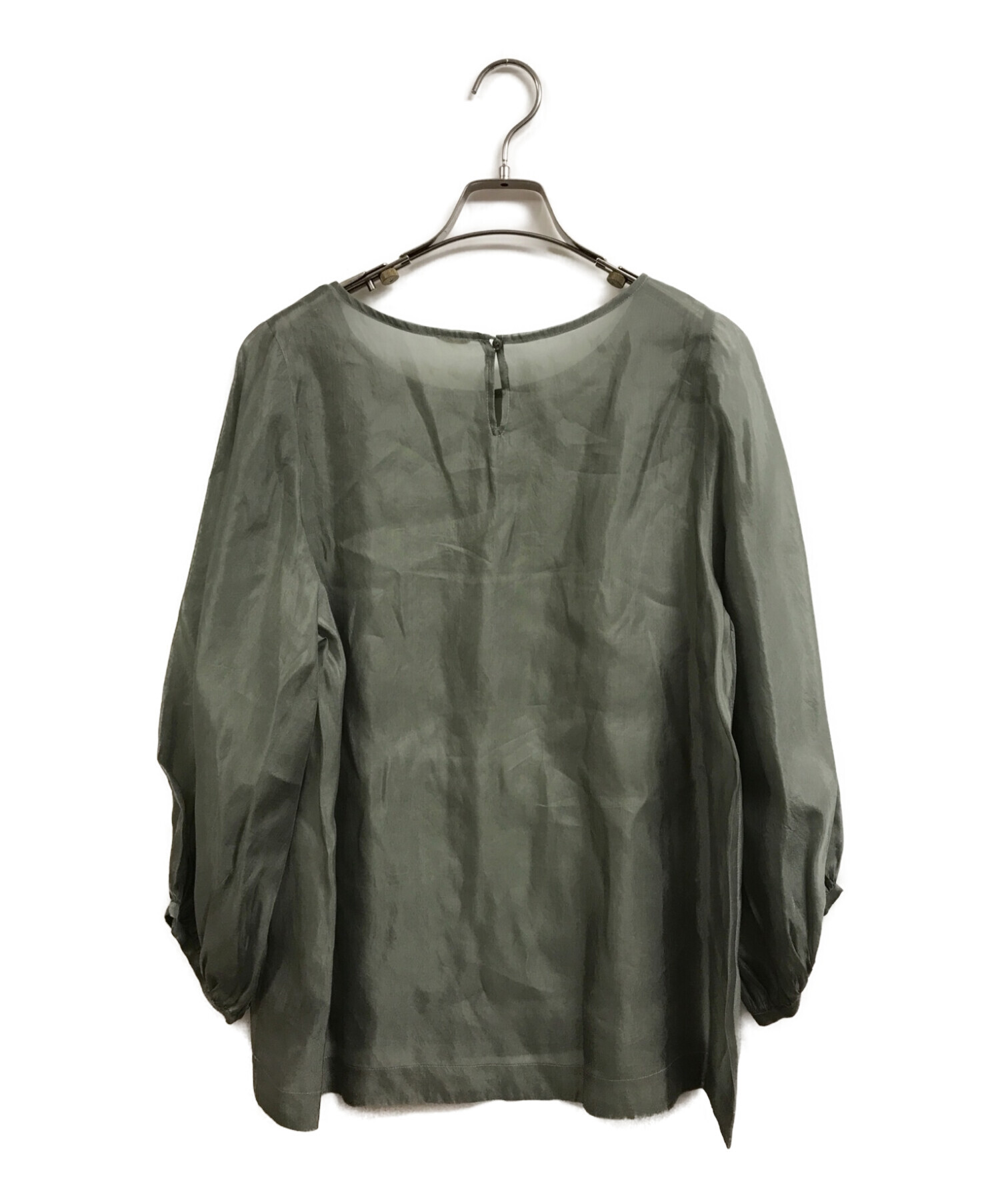 美品 L'Appartement アパルトモン リジェール オーガンジーブラウス 美品 L'Appartement アパルトモン リジェール オーガンジー