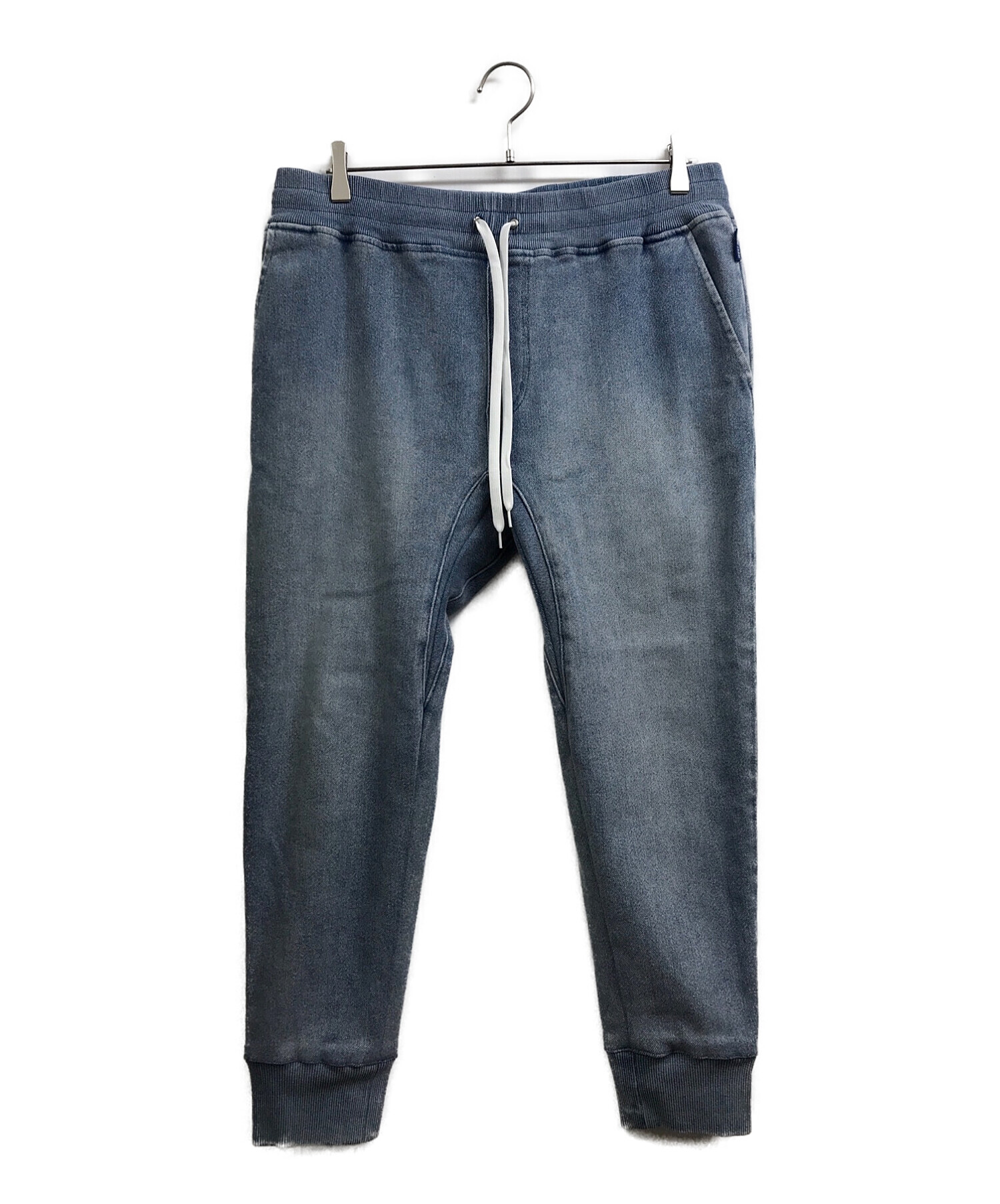 【Safari掲載】WP westpoint デニムジョガーパンツ Lサイズ Safari掲載】WP westpoint デニムジョガーパンツ XLサイズ 限定 リブ