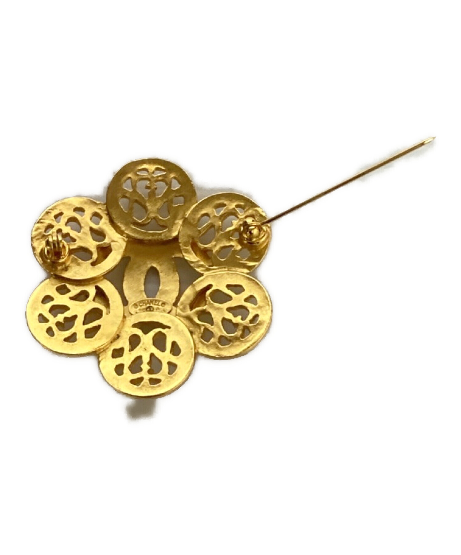 中古・古着通販】CHANEL (シャネル) フラワーモチーフココマーク