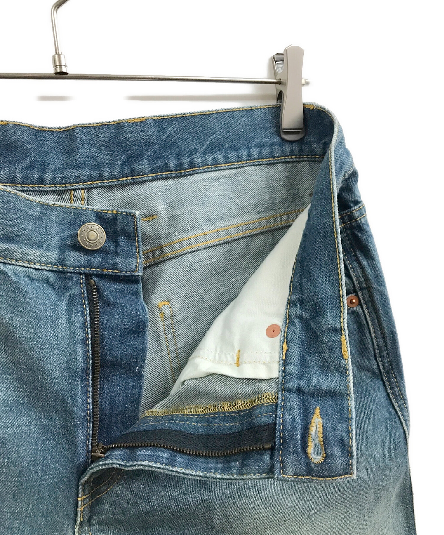 中古・古着通販】GUCCI (グッチ) 20SS ロゴパッチウォッシュドフレア