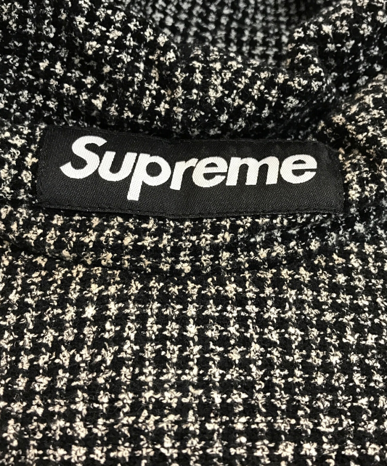 中古・古着通販】SUPREME (シュプリーム) 23AW Houndstooth Wool Camp