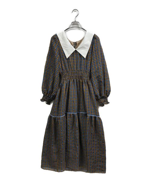 中古・古着通販】furfur (ファーファー) 2wayビッグカラーチェック