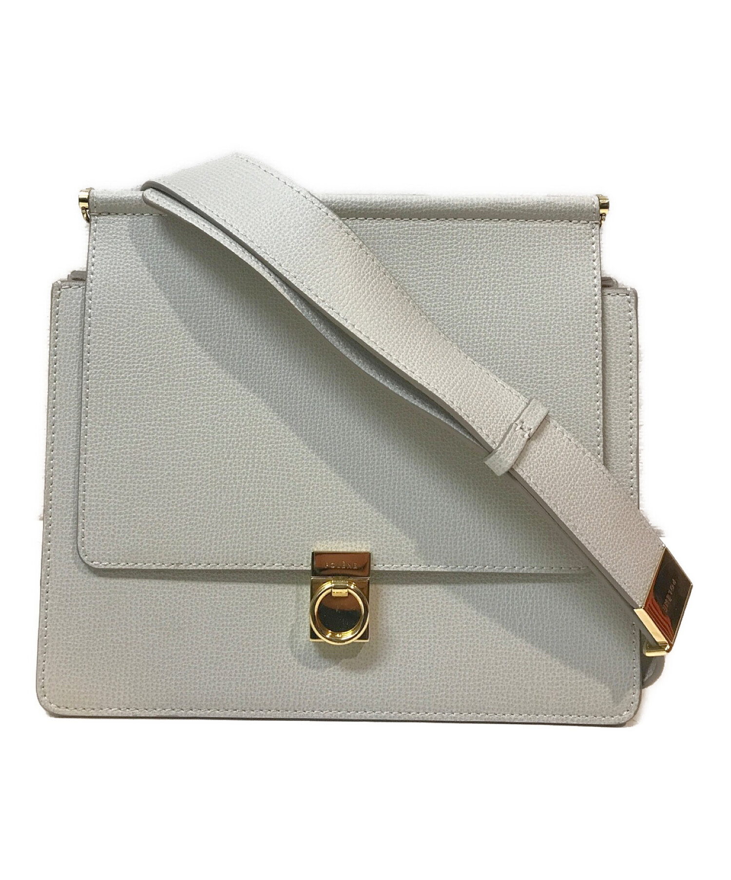 中古・古着通販】POLENE (ポレーヌ) 2WAYバッグ アイボリー 中古・古着通販】POLENE (ポレーヌ) 2WAYバッグ アイボリー