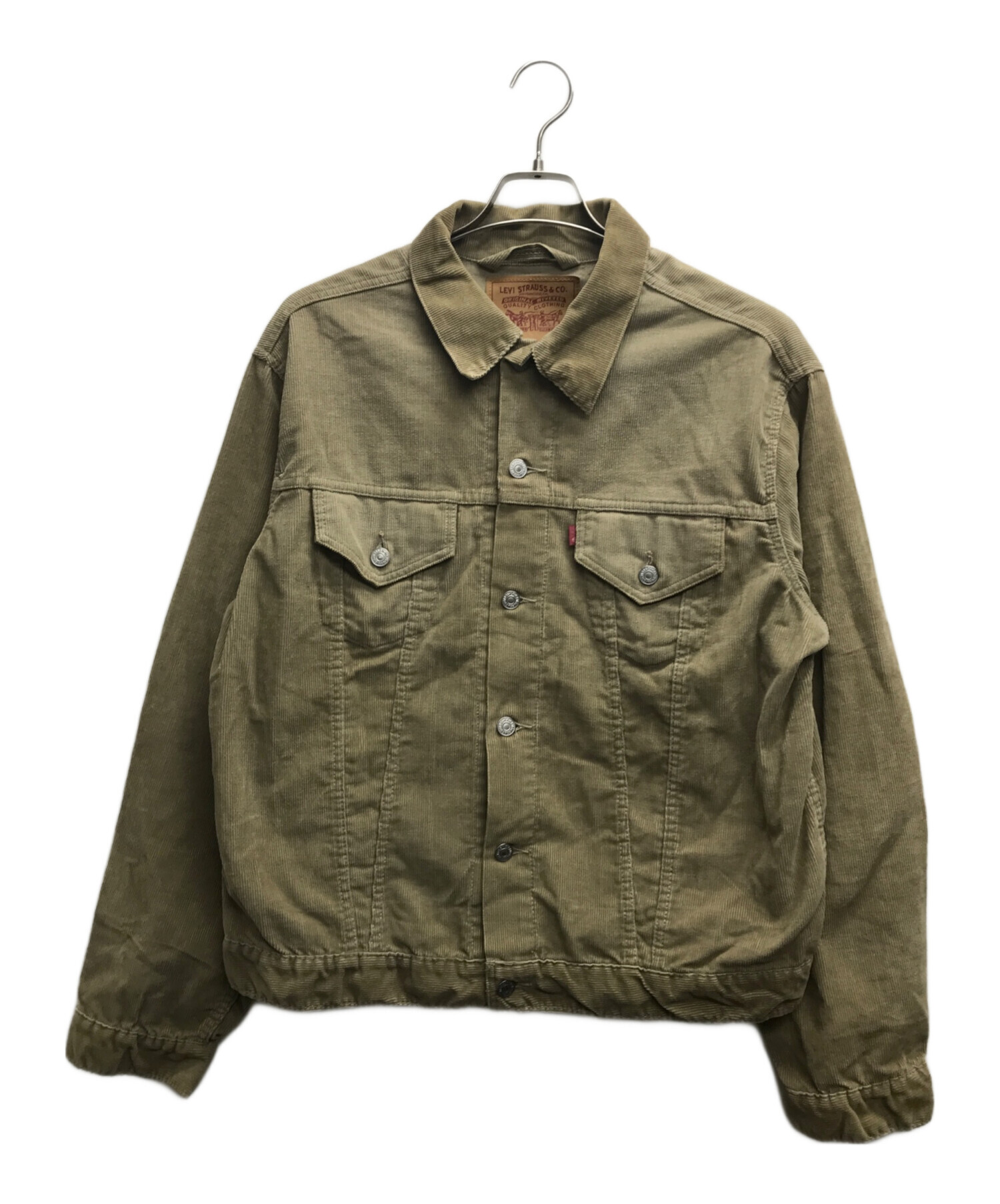 Levi’s コーデュロイジャケット ブラウン　トラッカージャケット 中古・古着通販】LEVI'S (リーバイス) コーデュロイトラッカー