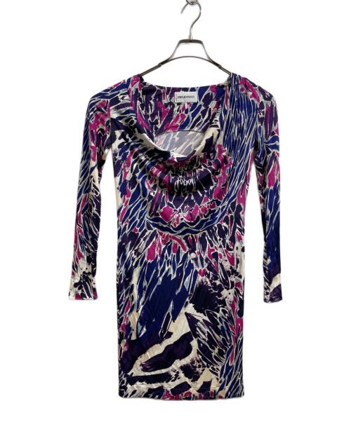 エミリオプッチ シルク シフォン キャミソール チュニック 40 定価22万♡超希少♡着用1回】エミリオプッチ シルク襟が可愛い