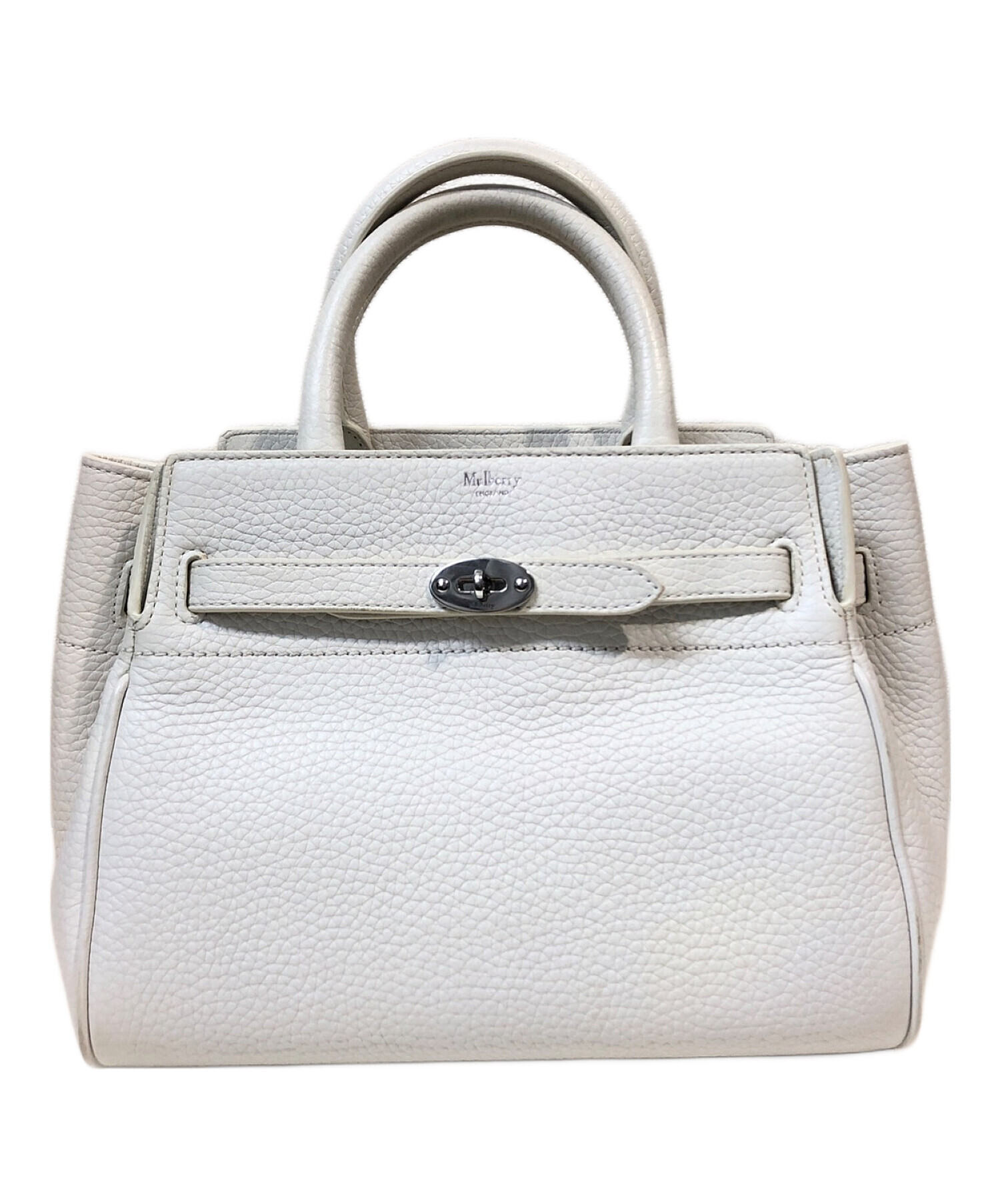 中古・古着通販】MULBERRY (マルベリー) 2WAYバッグ ホワイト 