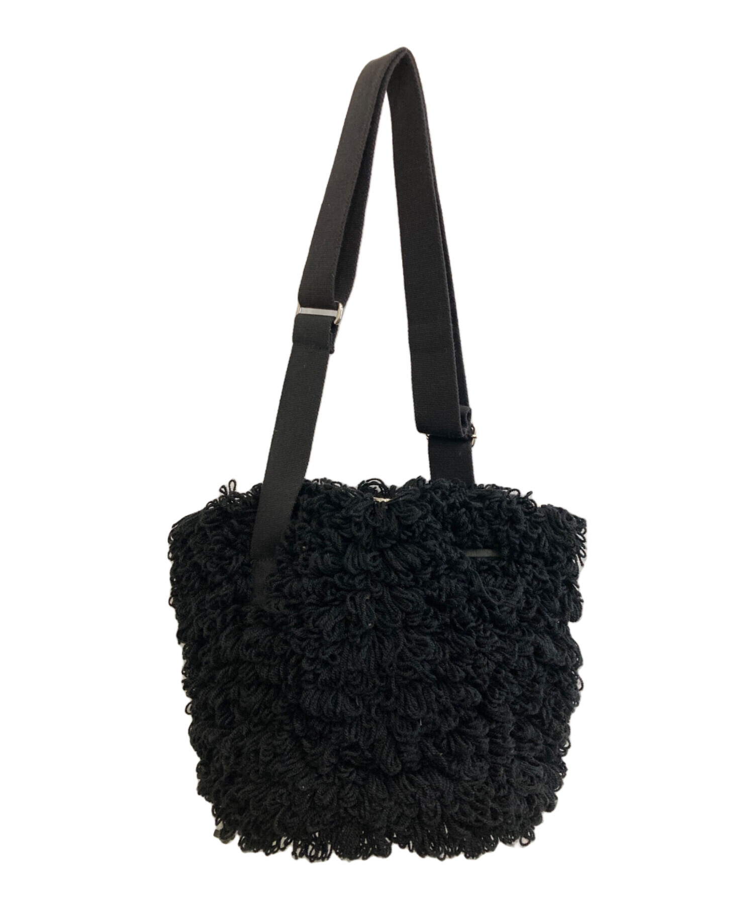 中古・古着通販】pomtata (ポンタタ) ショルダーバッグ ブラック