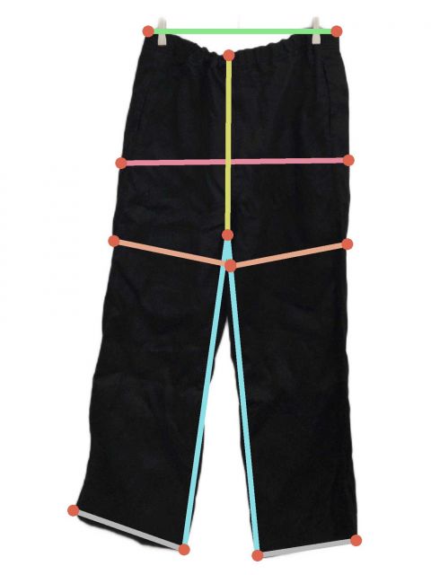中古・古着通販】BACCA (バッカ) リネンツイル タックワイドパンツ