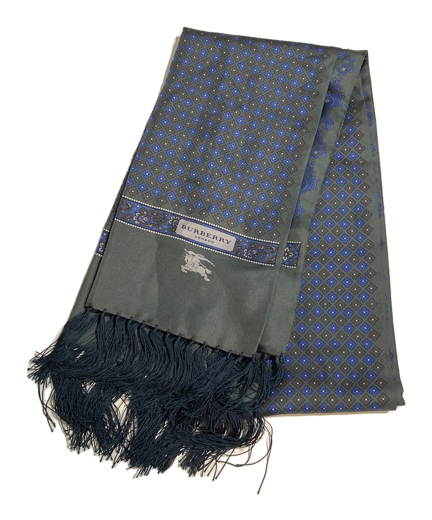 マフラー バーバリー BURBERRY カシミヤ 100% チェック柄 Burberrys