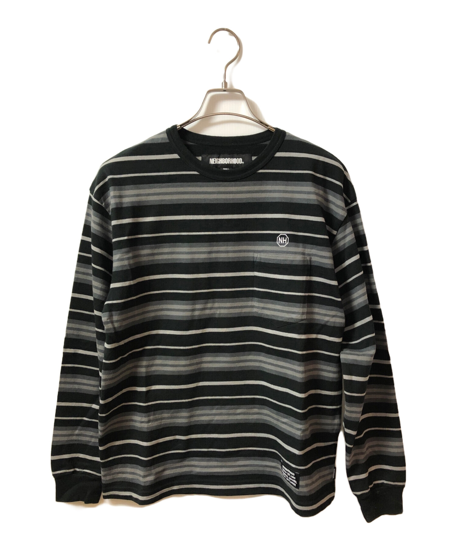 NEIGHBORHOOD 長袖カットソー ブラック ネイバーフッド 長袖カットソー
