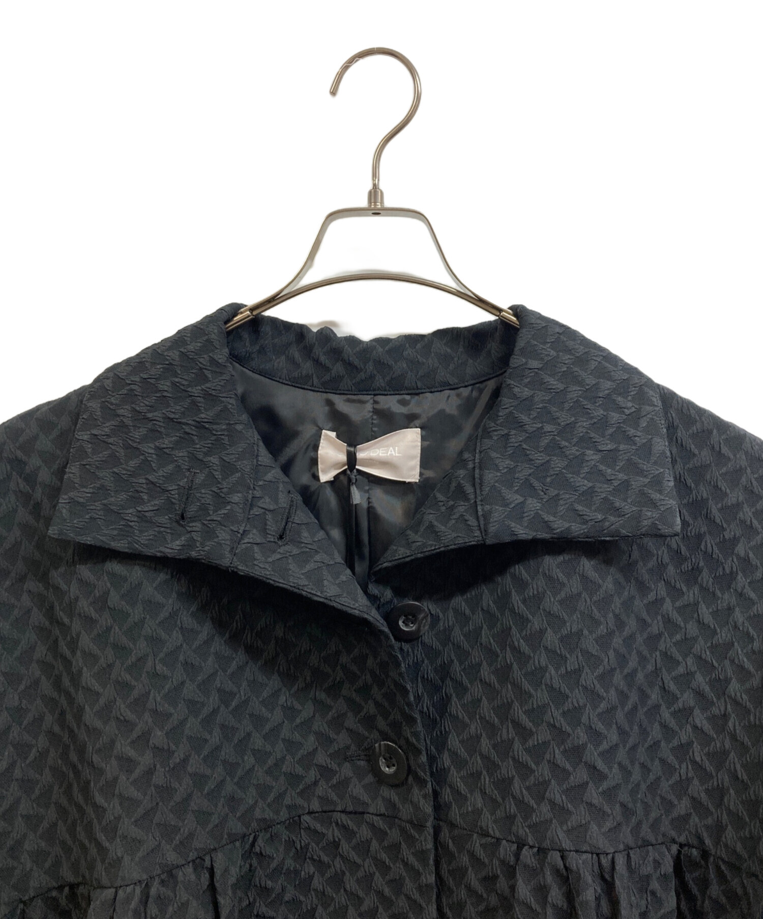 中古・古着通販】COCODEAL (ココディール) ジャカードパフスリーブ