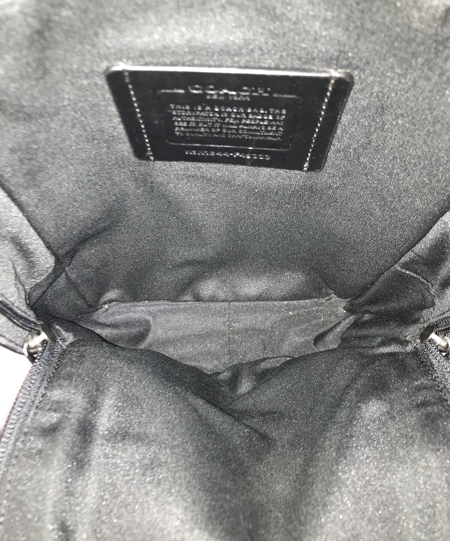 中古・古着通販】COACH (コーチ) ボディーバッグ ブラック｜ブランド