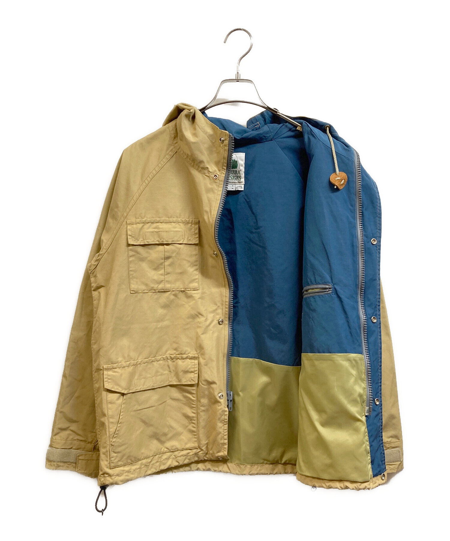 SIERRA DESIGNS マウンテンパーカー ベージュ JPN Mサイズ 中古・古着通販】SIERRA DESIGNS (シエラデザインズ) 3WAY MOUNTAIN