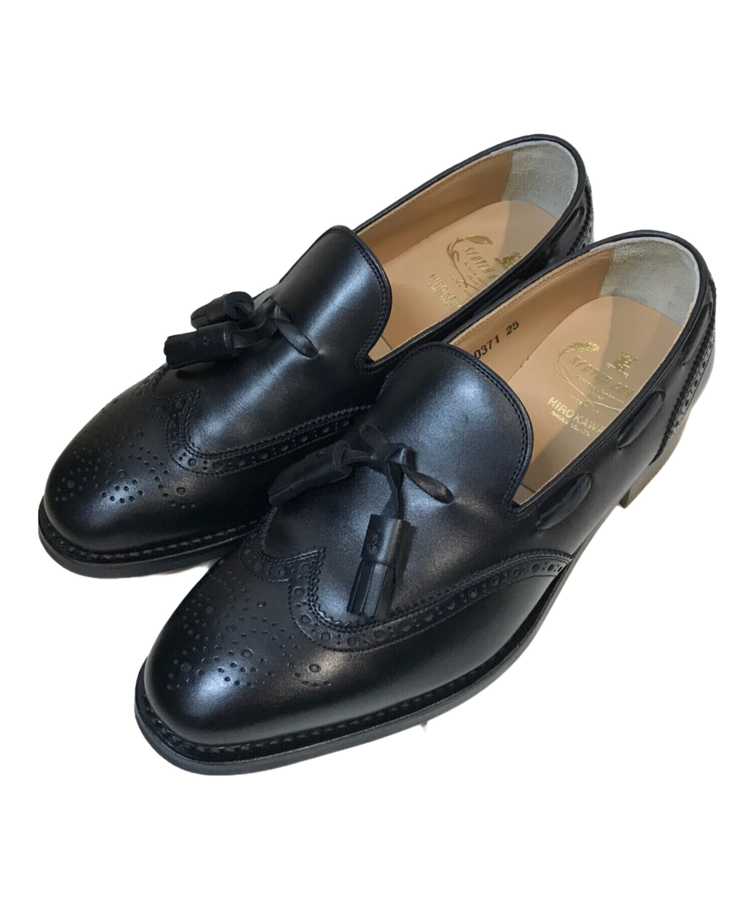 SCOTCH GRAIN のタッセルローファー スコッチグレイン 2411 タッセル