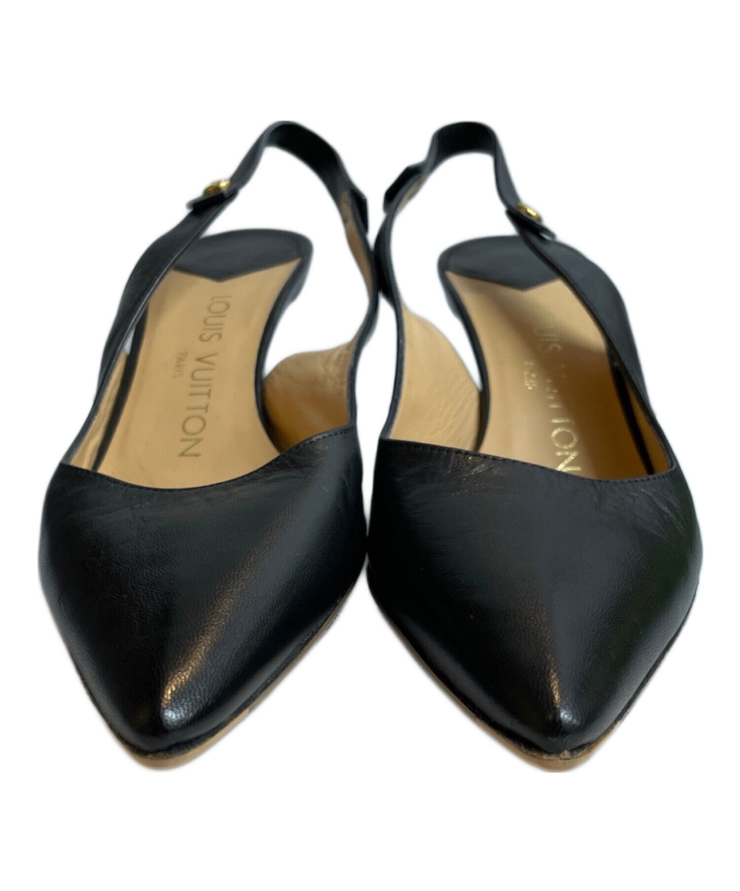 ルイ　ヴィトン　バックストラップパンプス 中古・古着通販】LOUIS VUITTON (ルイ ヴィトン) バックストラップ