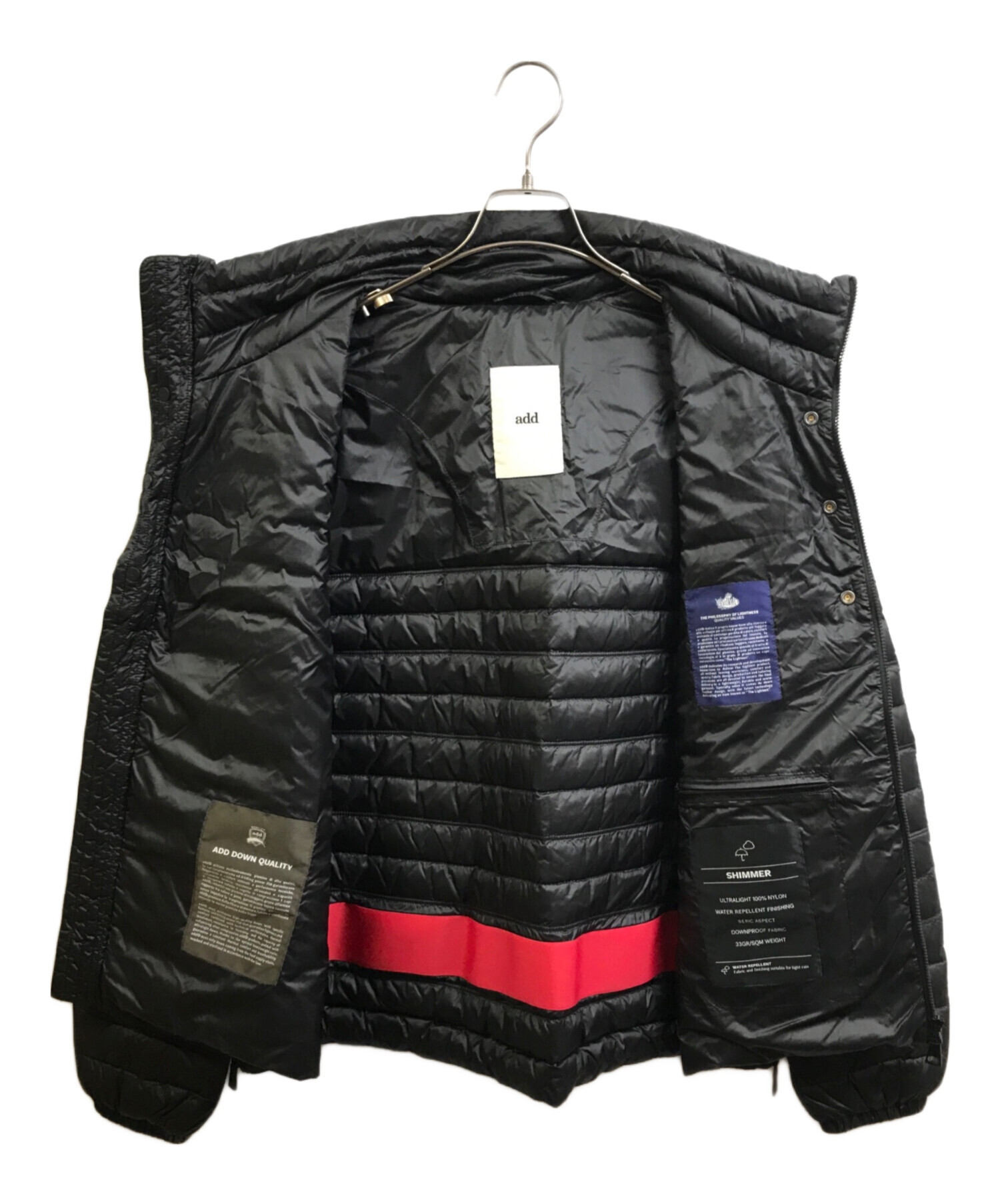 中古・古着通販】add (エーディーディー) ダウンジャケット