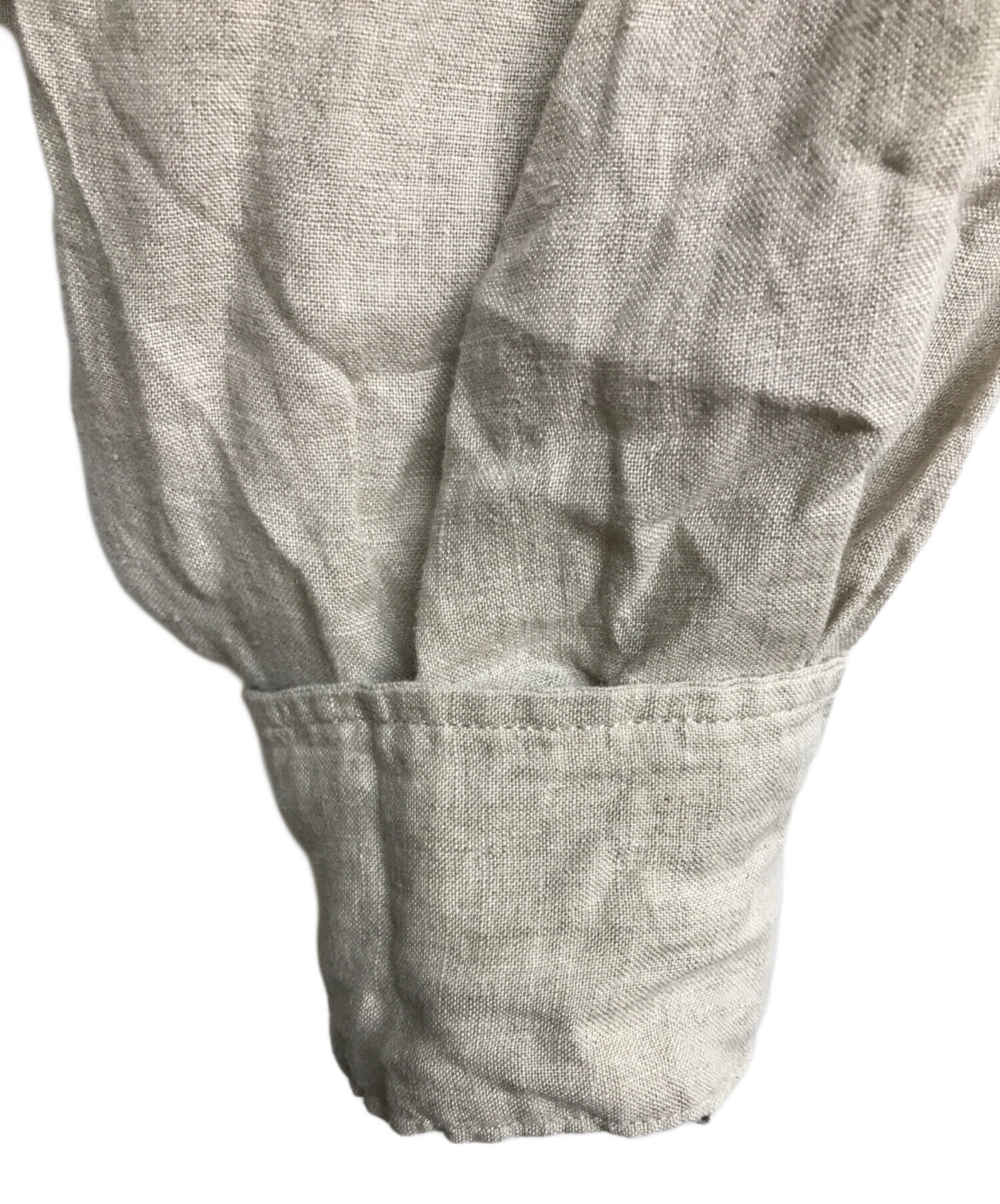 中古・古着通販】Plage (プラージュ) Linen Dolman シャツ ベージュ 