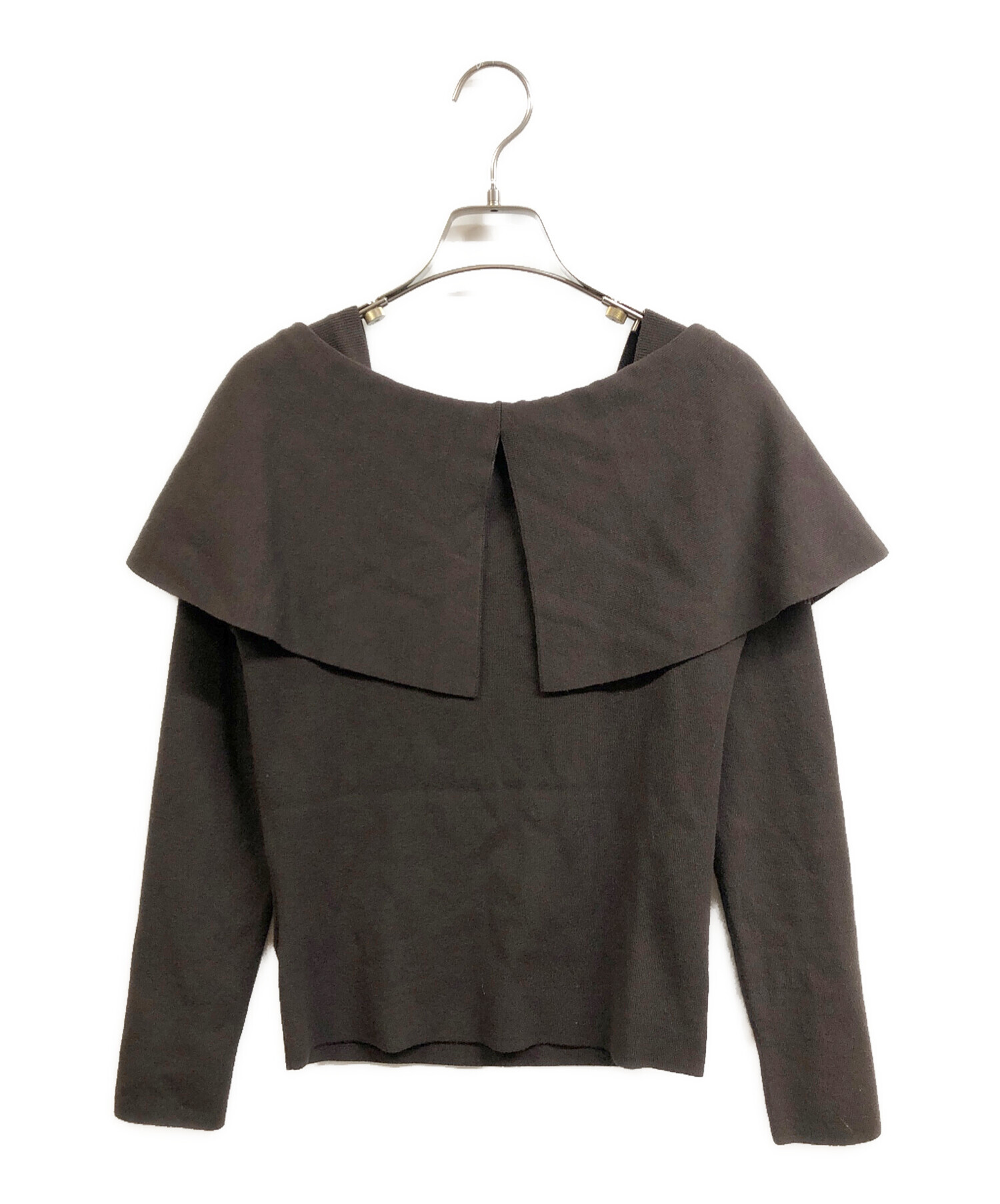 中古・古着通販】JUSGLITTY (ジャスグリッティー) ケープ風ニット