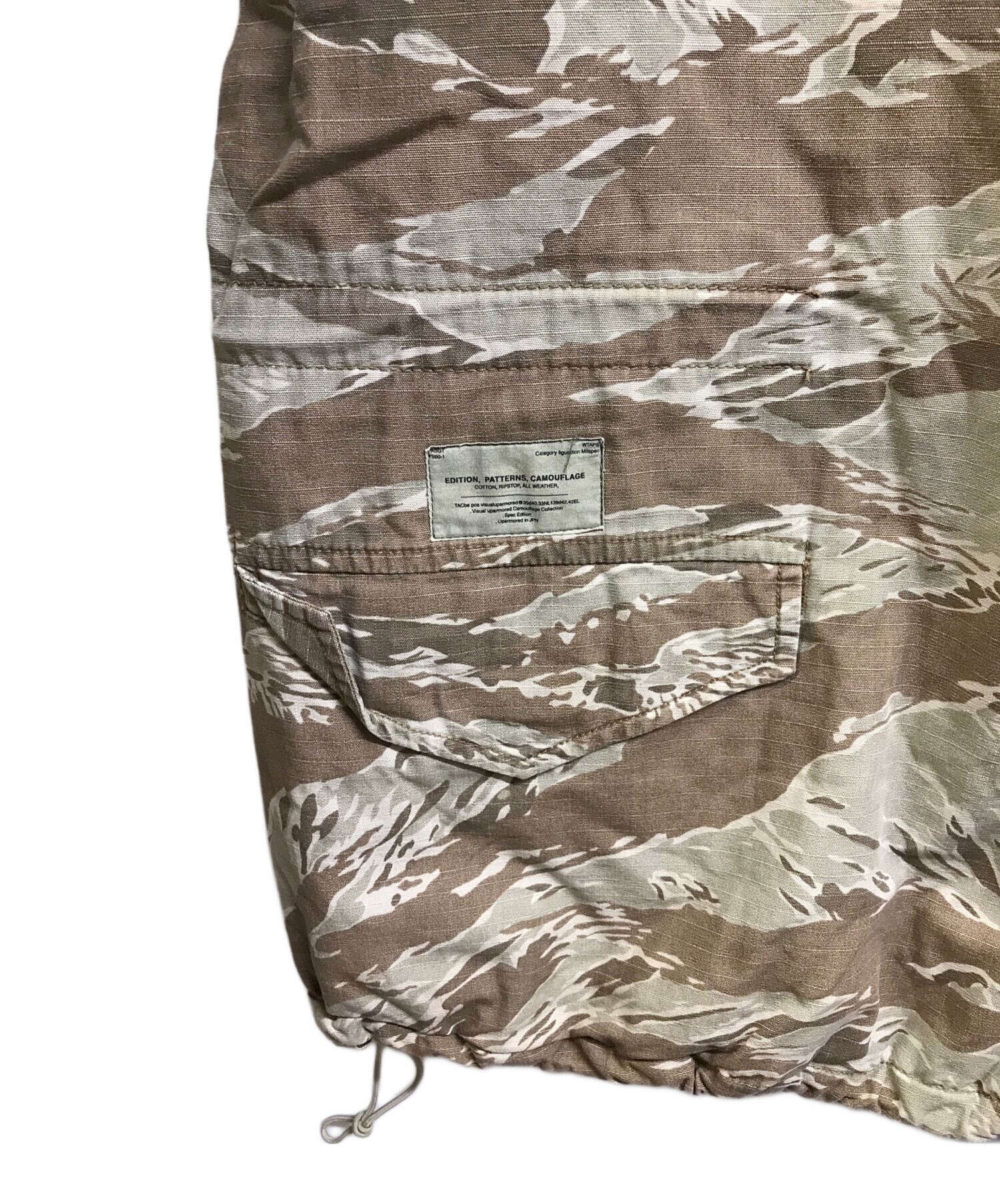 中古・古着通販】WTAPS (ダブルタップス) M65タイガーカモミリタリー
