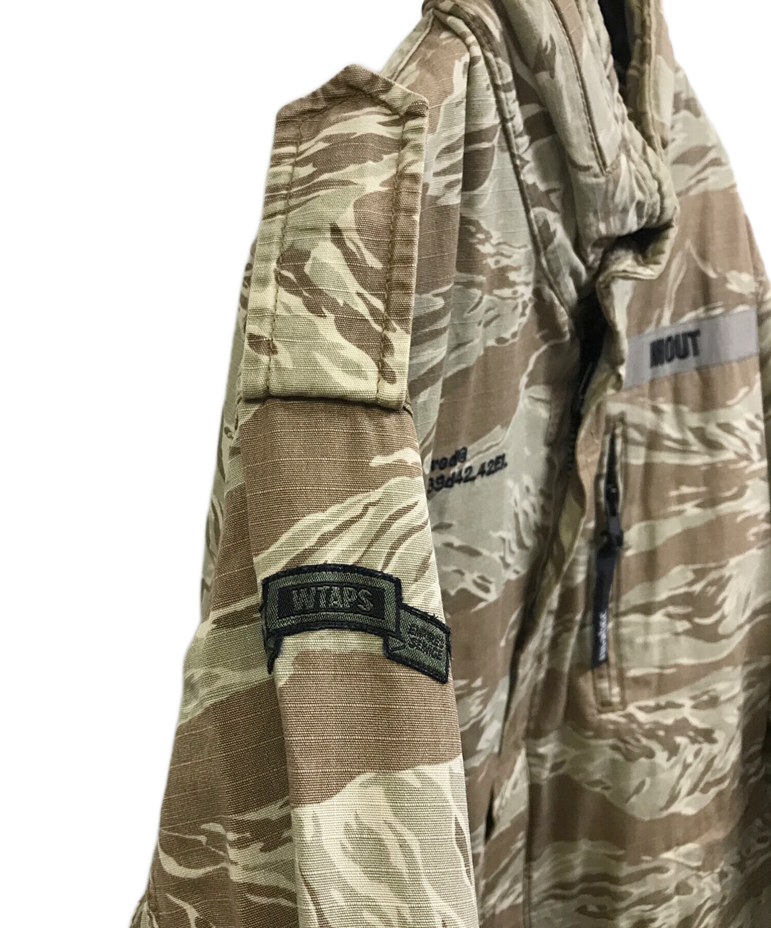 中古・古着通販】WTAPS (ダブルタップス) M65タイガーカモミリタリー