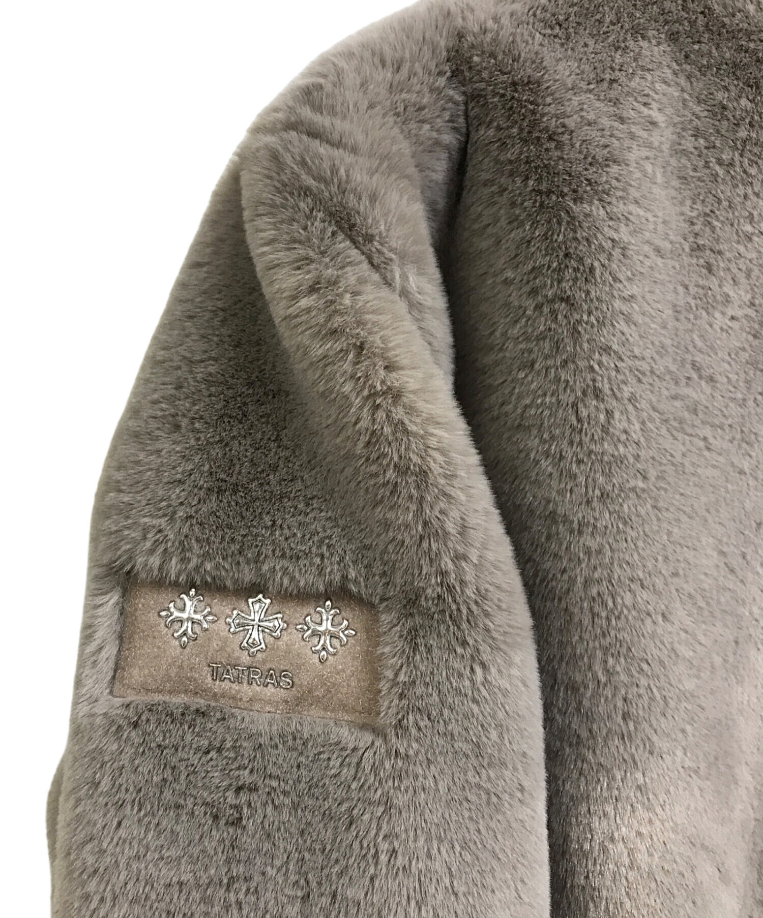 中古・古着通販】TATRAS (タトラス) アストーニ ファーブルゾン グレー