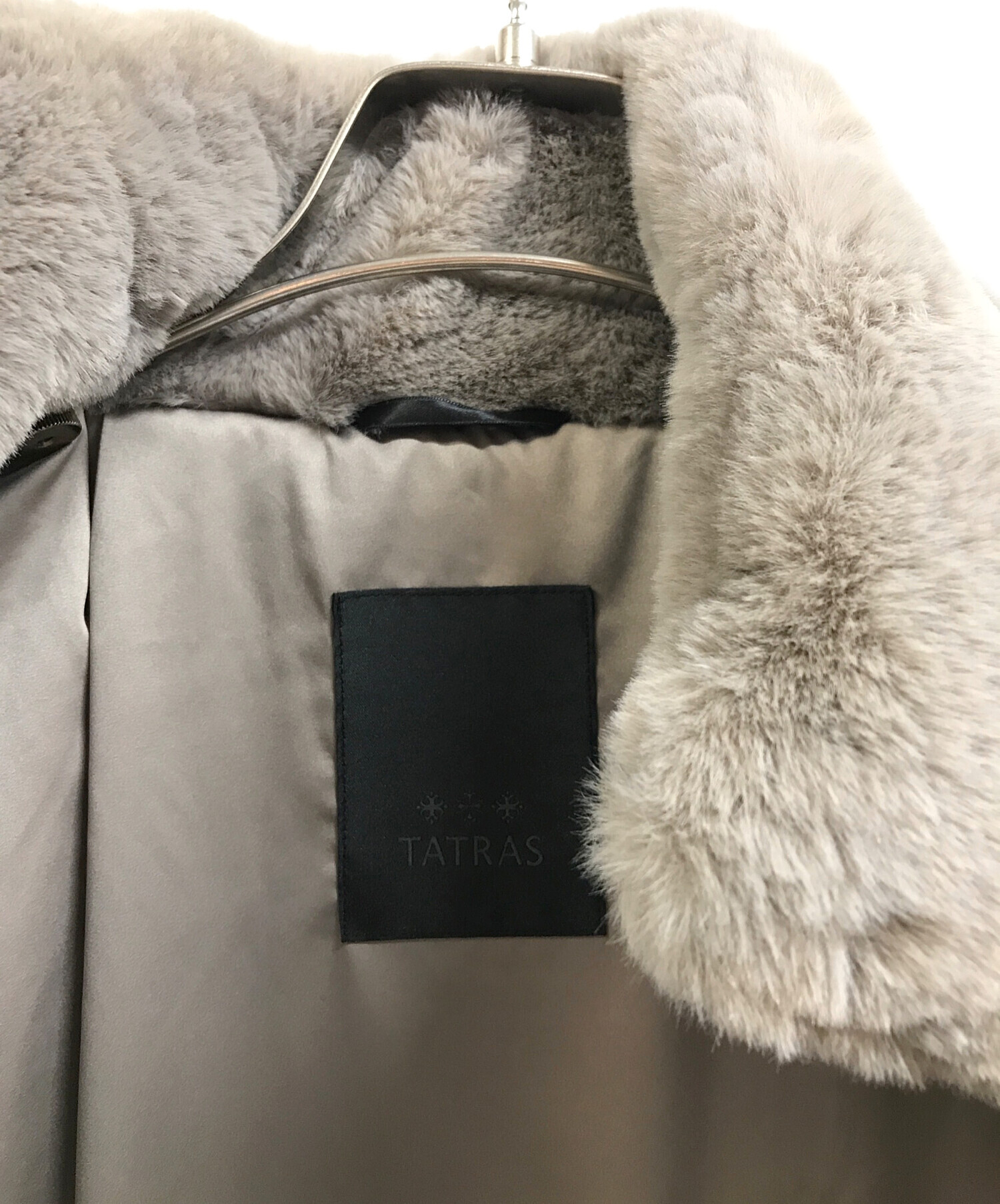 中古・古着通販】TATRAS (タトラス) アストーニ ファーブルゾン グレー