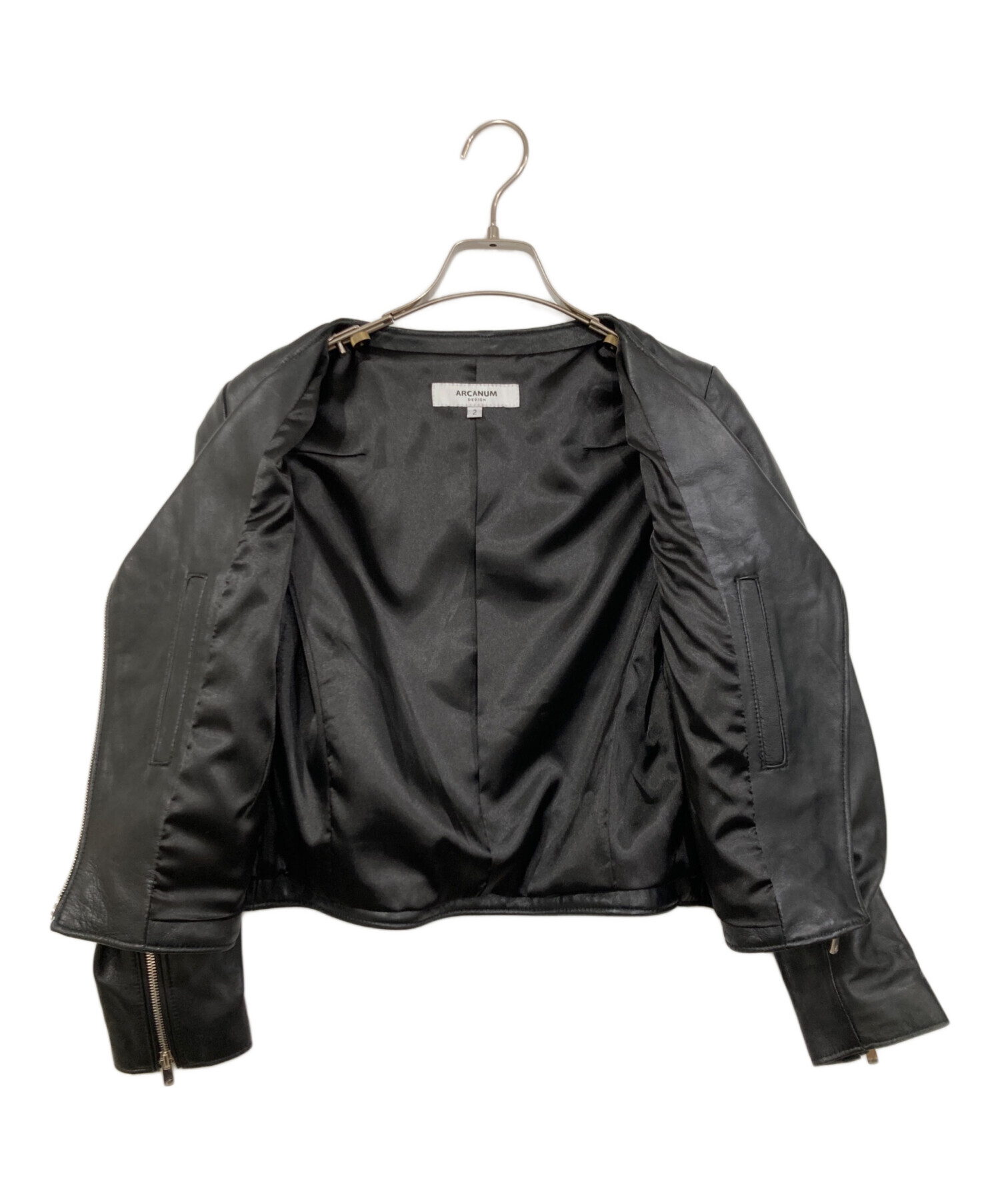 中古・古着通販】ARCANUM DESIGN (アルカナムデザイン) ライダース