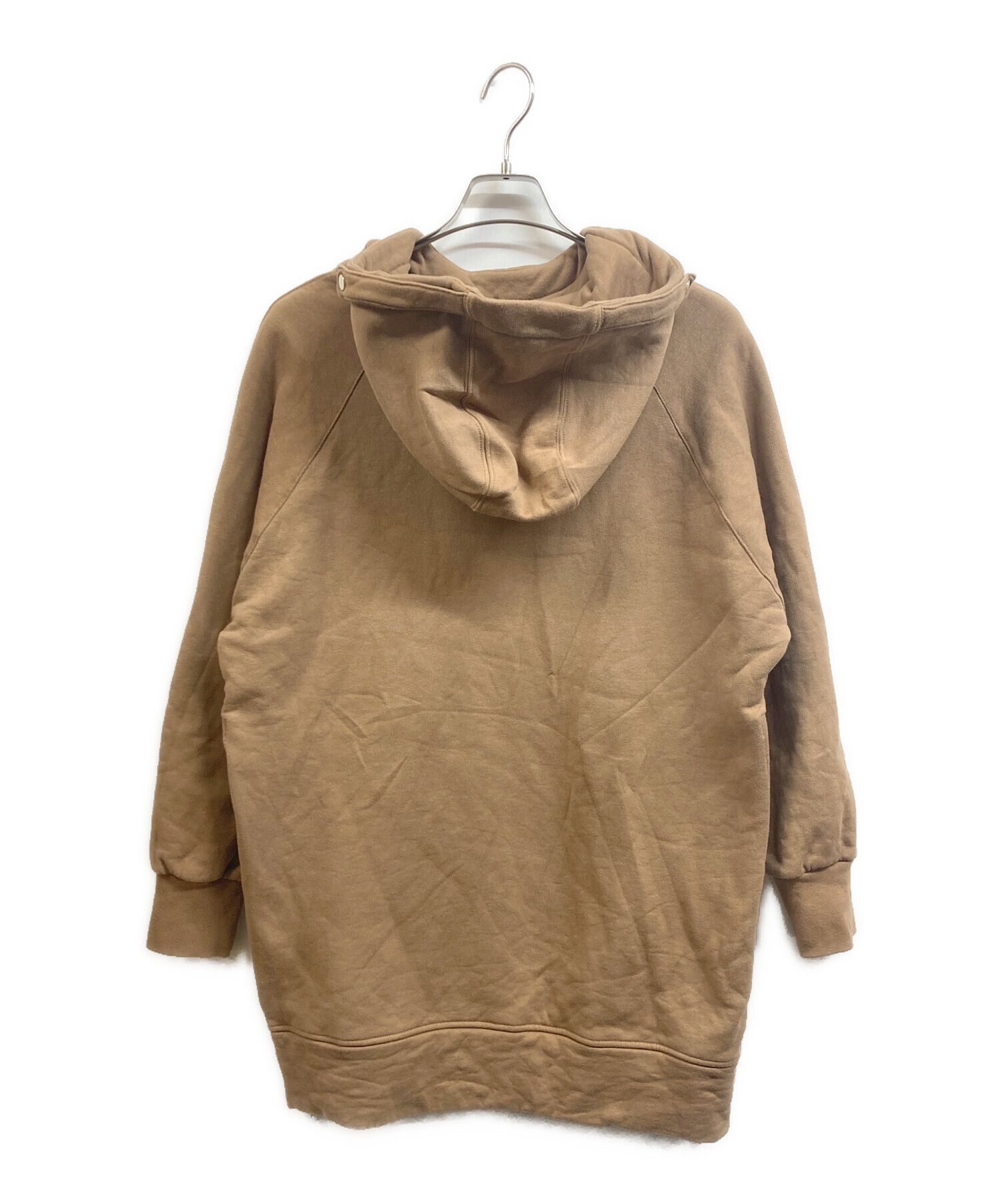 'S Max Mara ロゴ入り ジップアップ フーディ パーカー 裏起毛 S S MAXMARA MAX MARA エス マックスマーラ パーカー PECOS ペコス