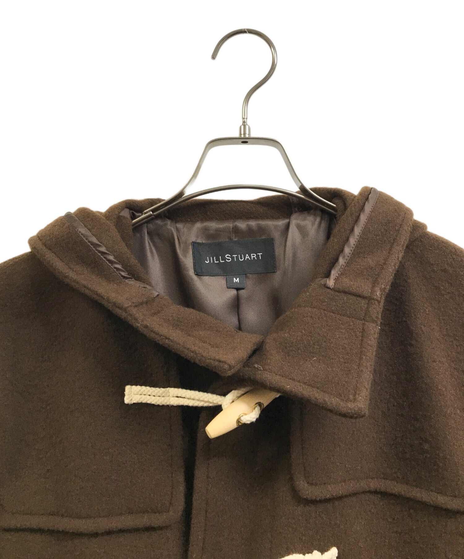 定価6.5万 ジルスチュアート アリスコート フォックスファー ロング ベージュ JILL by JILLSTUART（ロングコート ・ グレー/灰色系）のフリマ