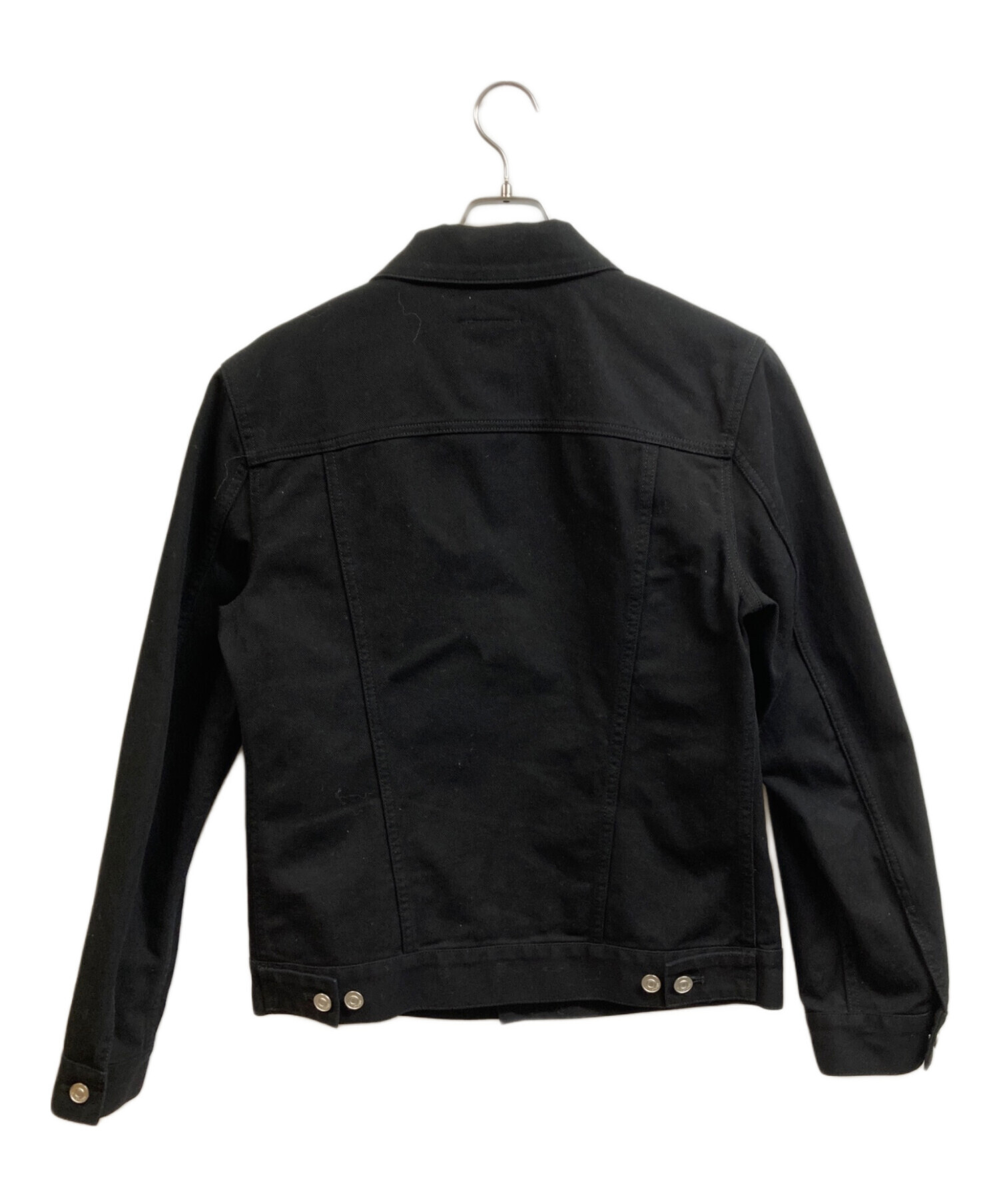 GIVENCHY ブラック デニムジャケット ジバンシィ 中古・古着通販】GIVENCHY (ジバンシィ) ブラックデニムジャケット