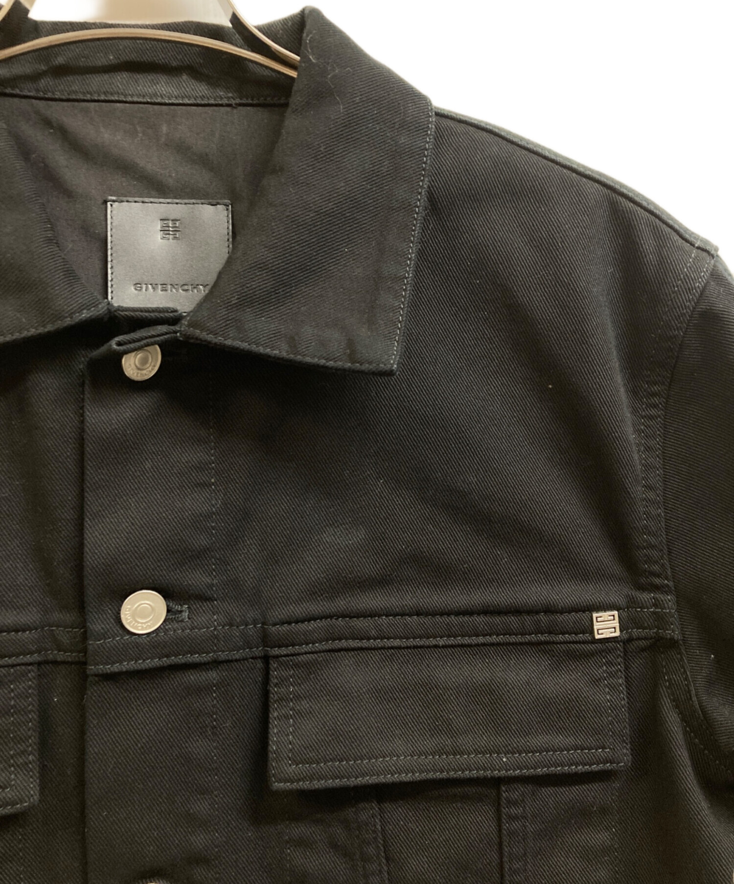 中古・古着通販】GIVENCHY (ジバンシィ) ブラックデニムジャケット