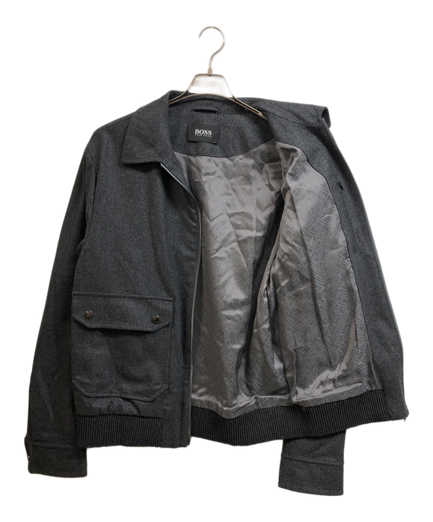 中古・古着通販】BOSS HUGO BOSS (ボス ヒューゴボス) ジップブルゾン