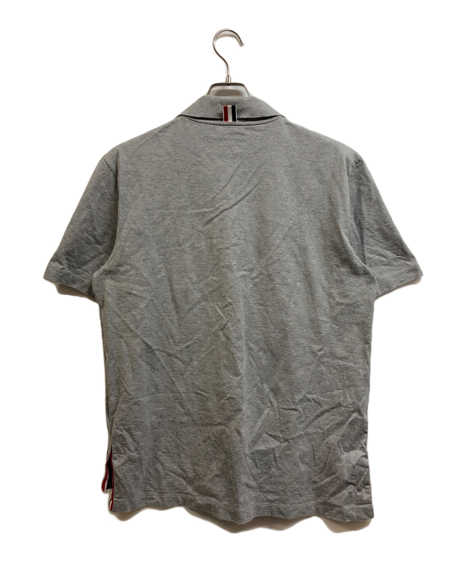 中古・古着通販】Thom Browne (トムブラウン) ポロシャツ グレー 