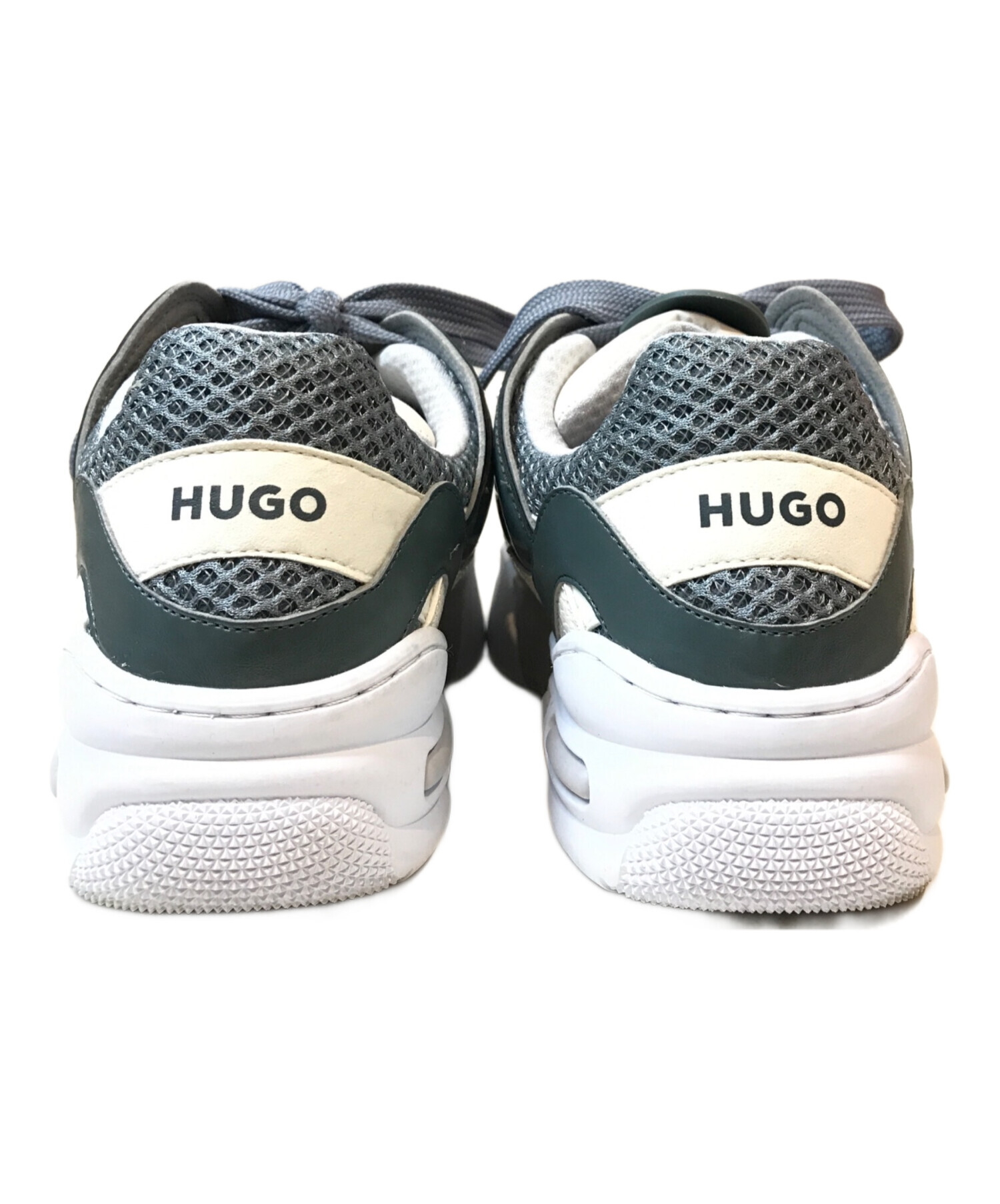 中古・古着通販】HUGO (ヒューゴ ボス) ローカットスニーカー グレー 