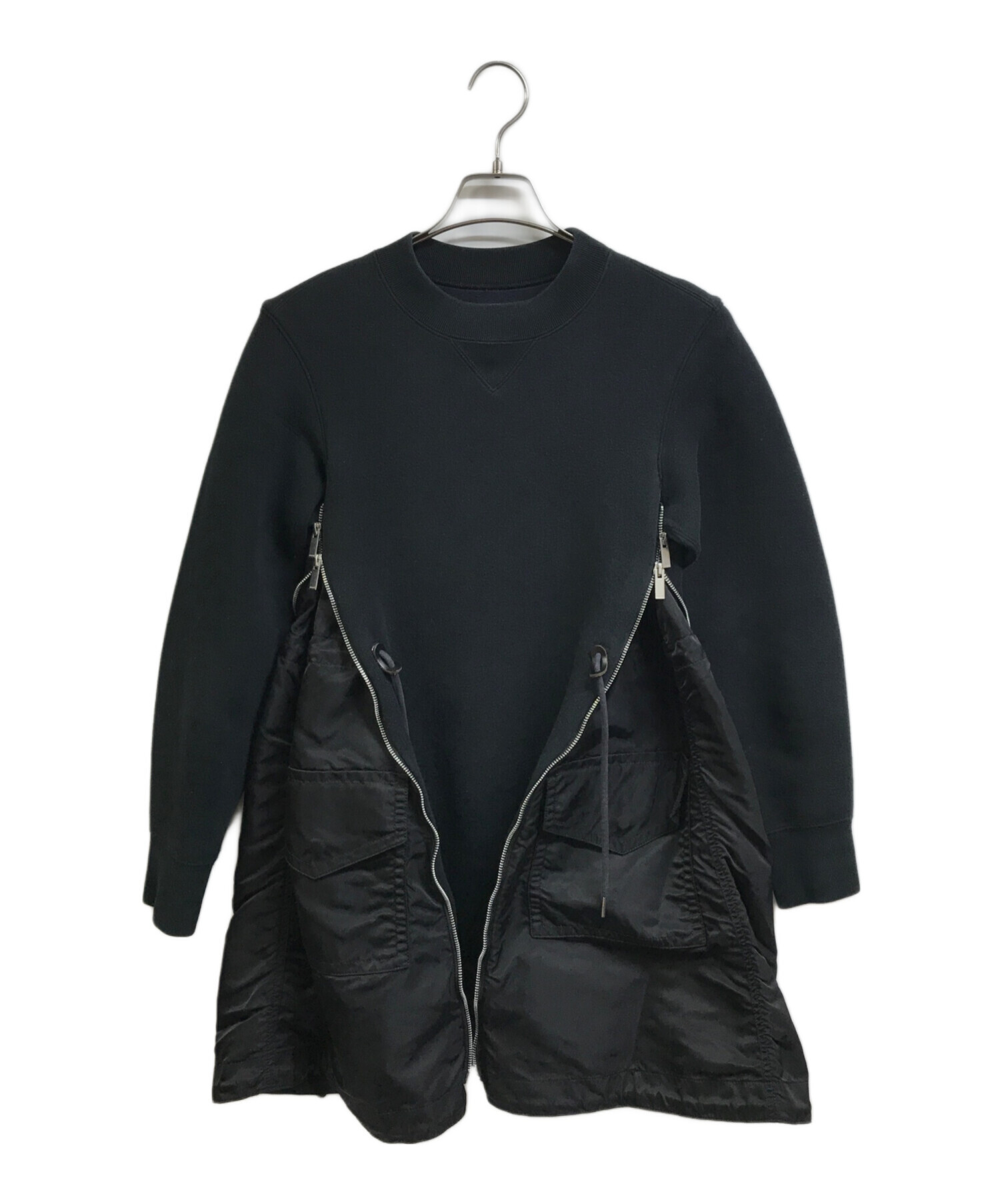 中古・古着通販】sacai (サカイ) Pre Sponge Sweat X Ma-1 Dress