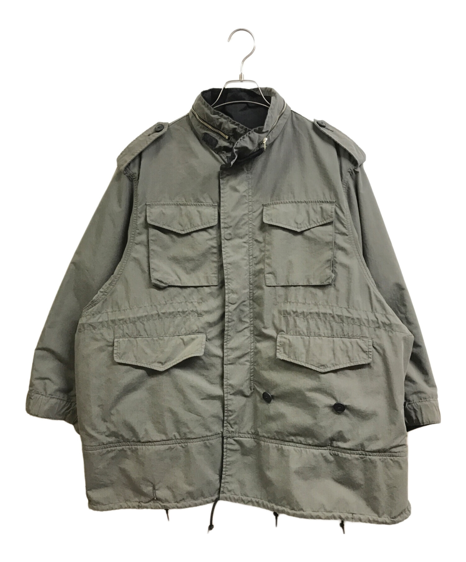 beautiful people Alpha アルファ ダブルエンド ブルゾン beautiful people｜アルファダブルエンドナイロンジャケット