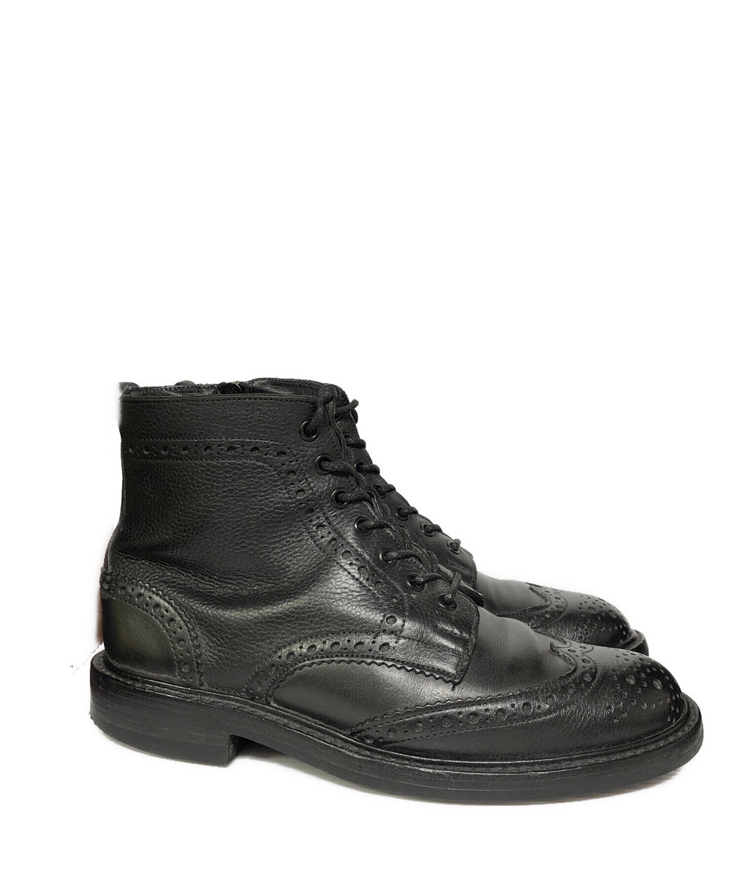 中古・古着通販】Tricker's (トリッカーズ) カントリーブーツ ブラック