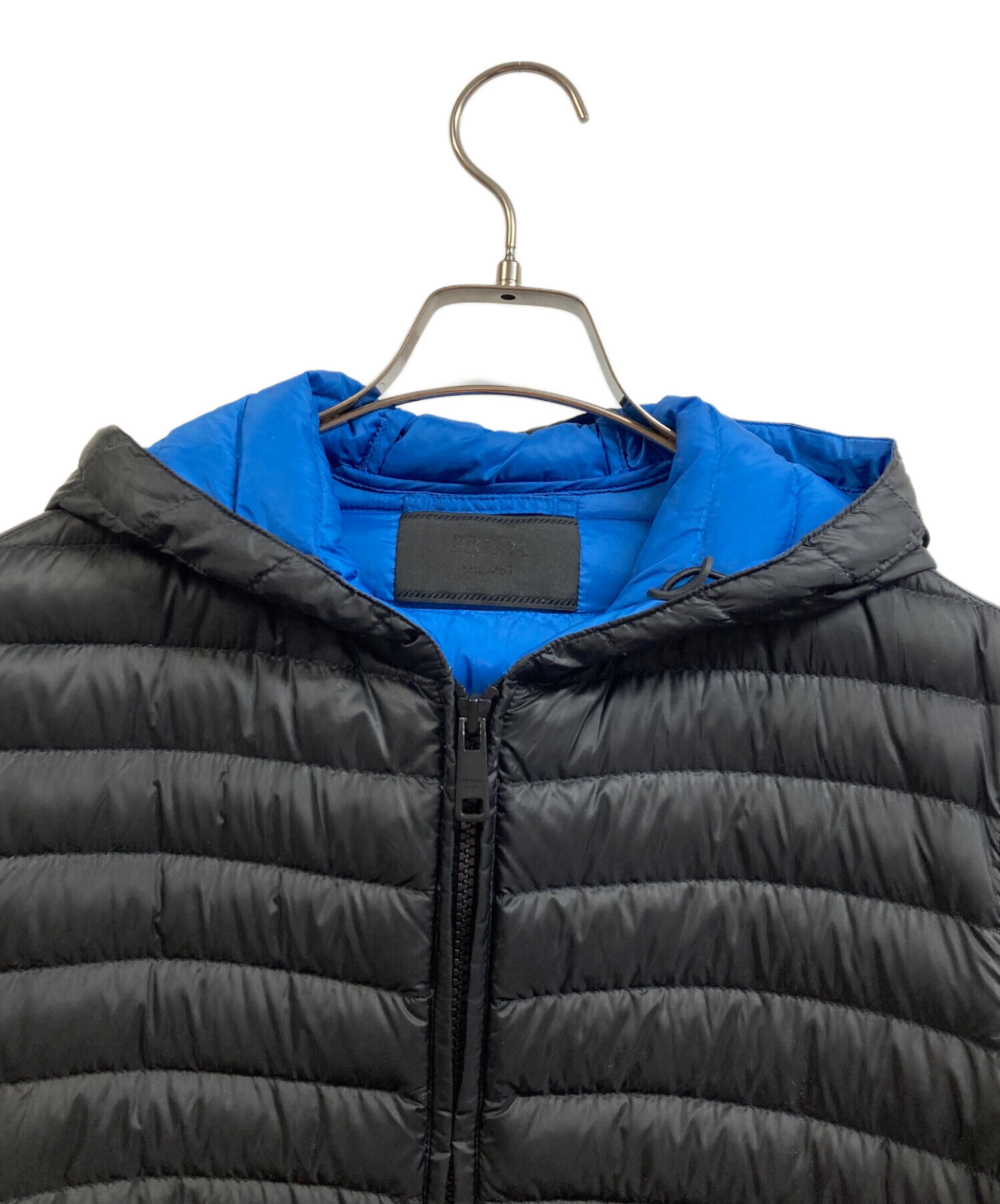 中古・古着通販】PRADA (プラダ) ダウンジャケット ブラック サイズ:44