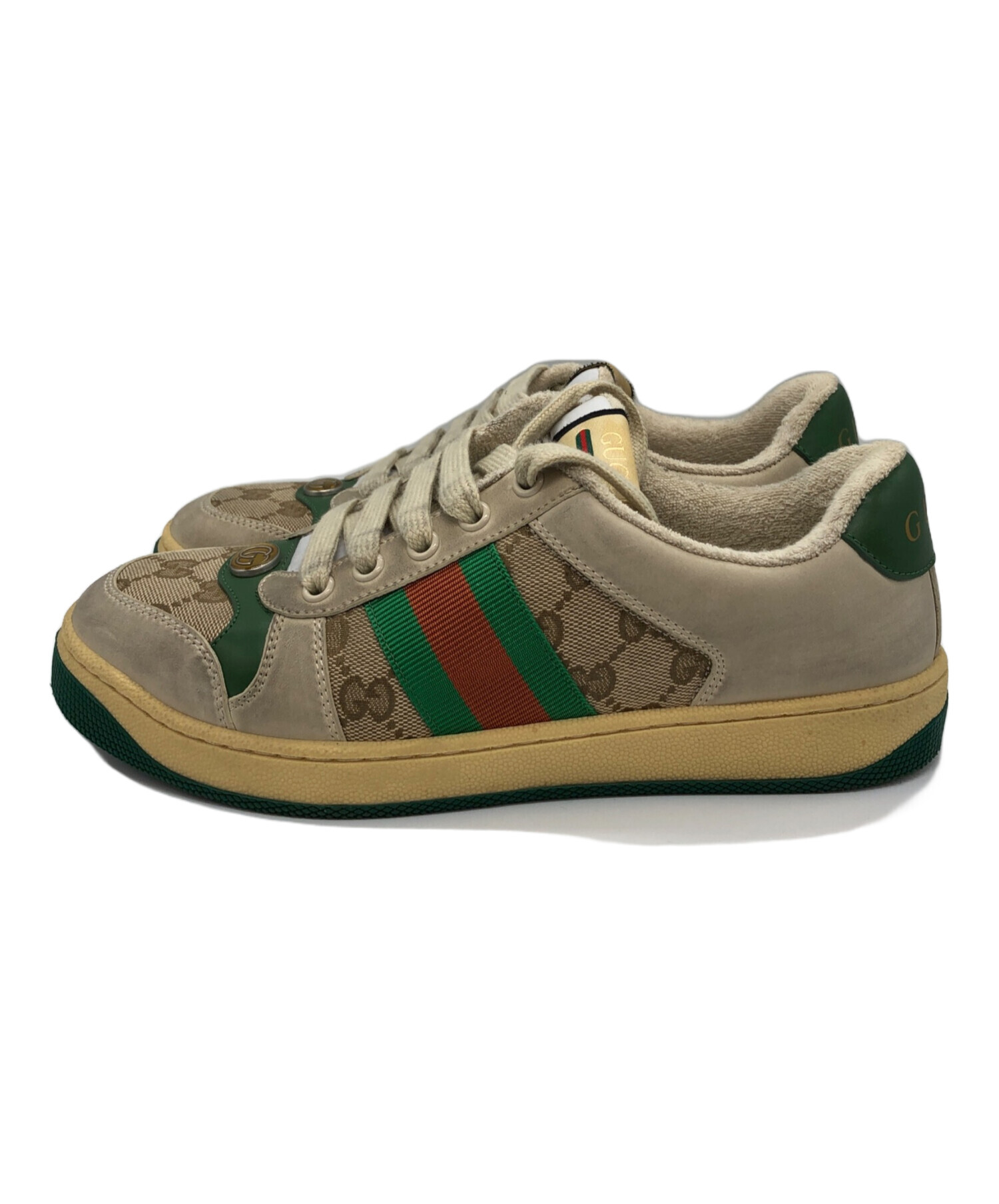 中古・古着通販】GUCCI (グッチ) GGキャンバスヴィンテージ加工 