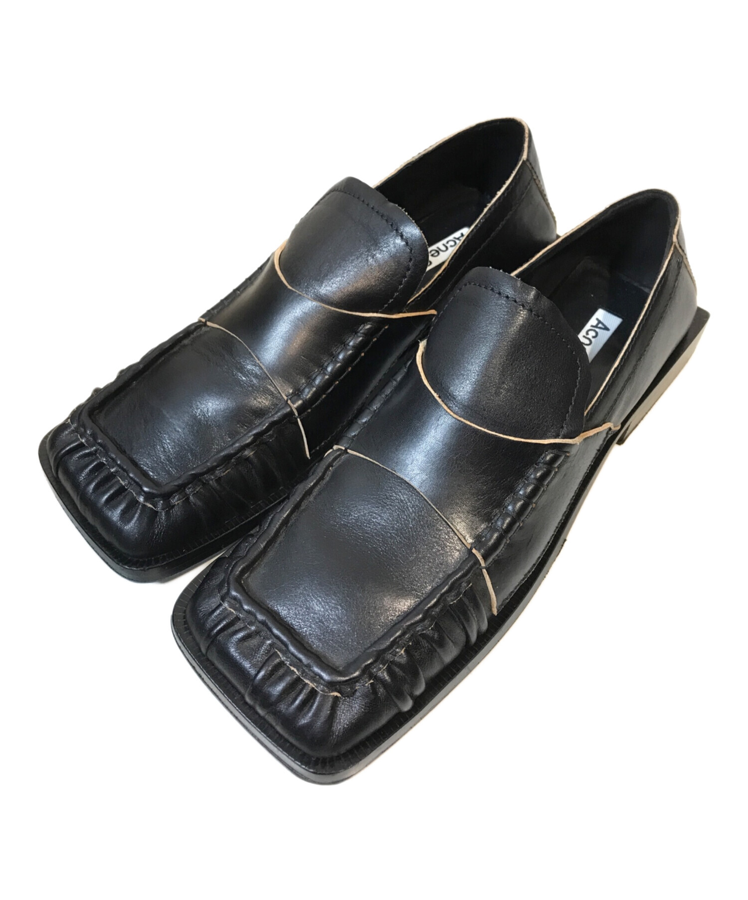 Acne Studios スクエアローファー 0400021561818_BLACK?wid=600&