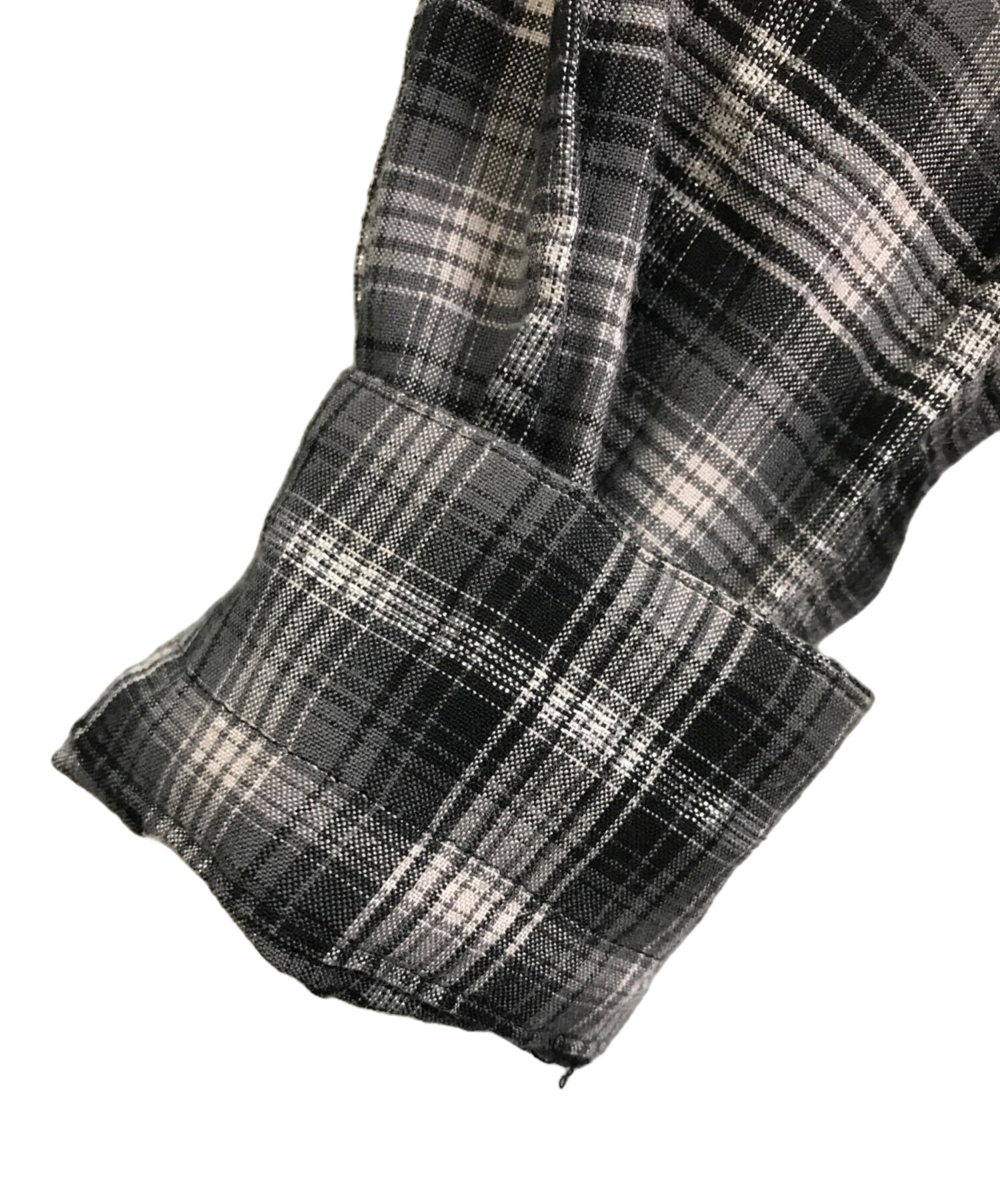 中古・古着通販】DAIRIKU (ダイリク) 23AWRibbon Tie Check Shirt