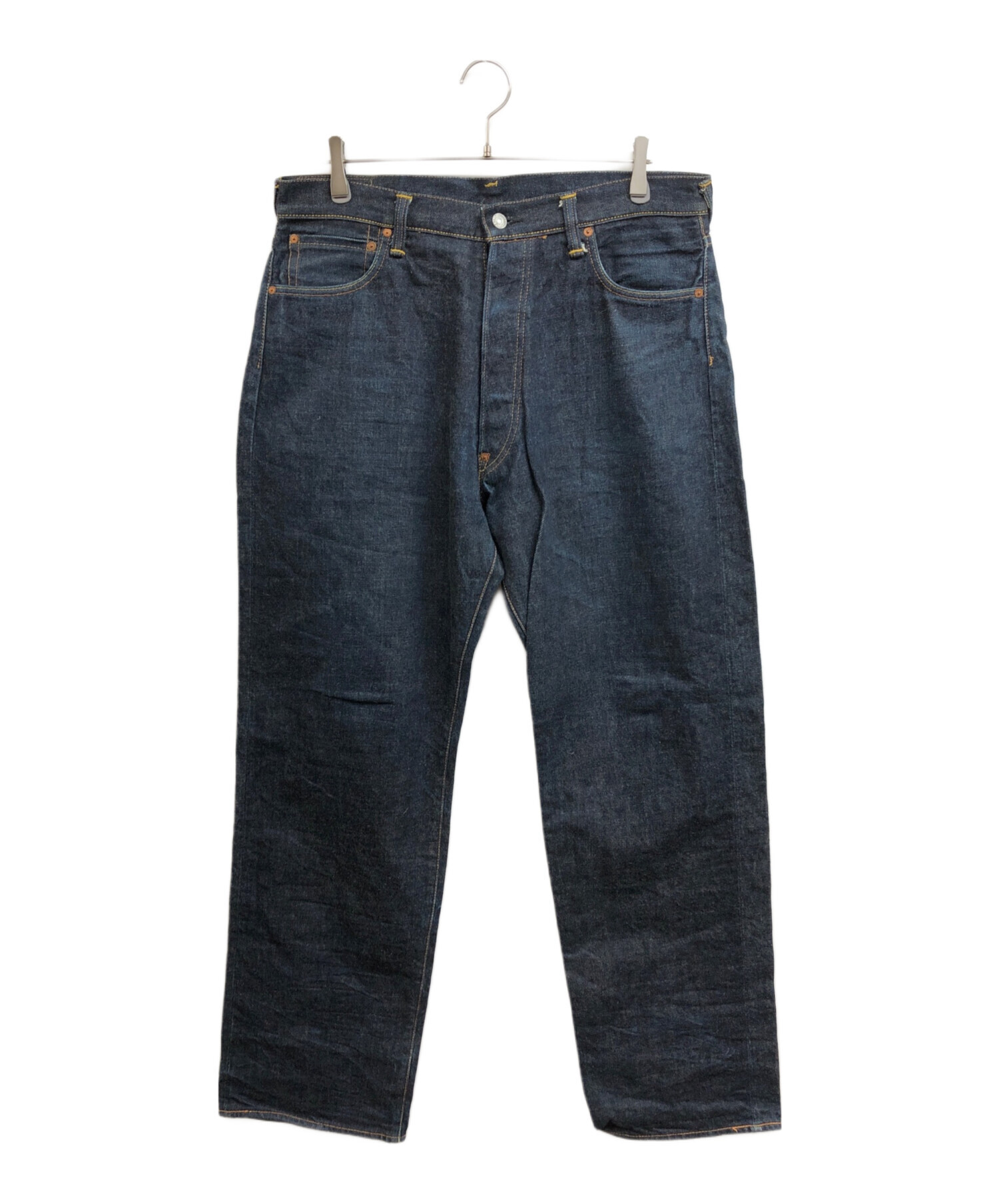 evisu *EVIS 2001 NO.1 SPECIALデニム。日本製。 黄耳、フロント股上