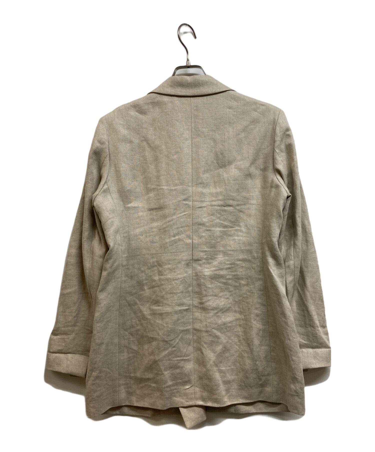 中古・古着通販】Chaos (カオス) テーラードジャケット ベージュ