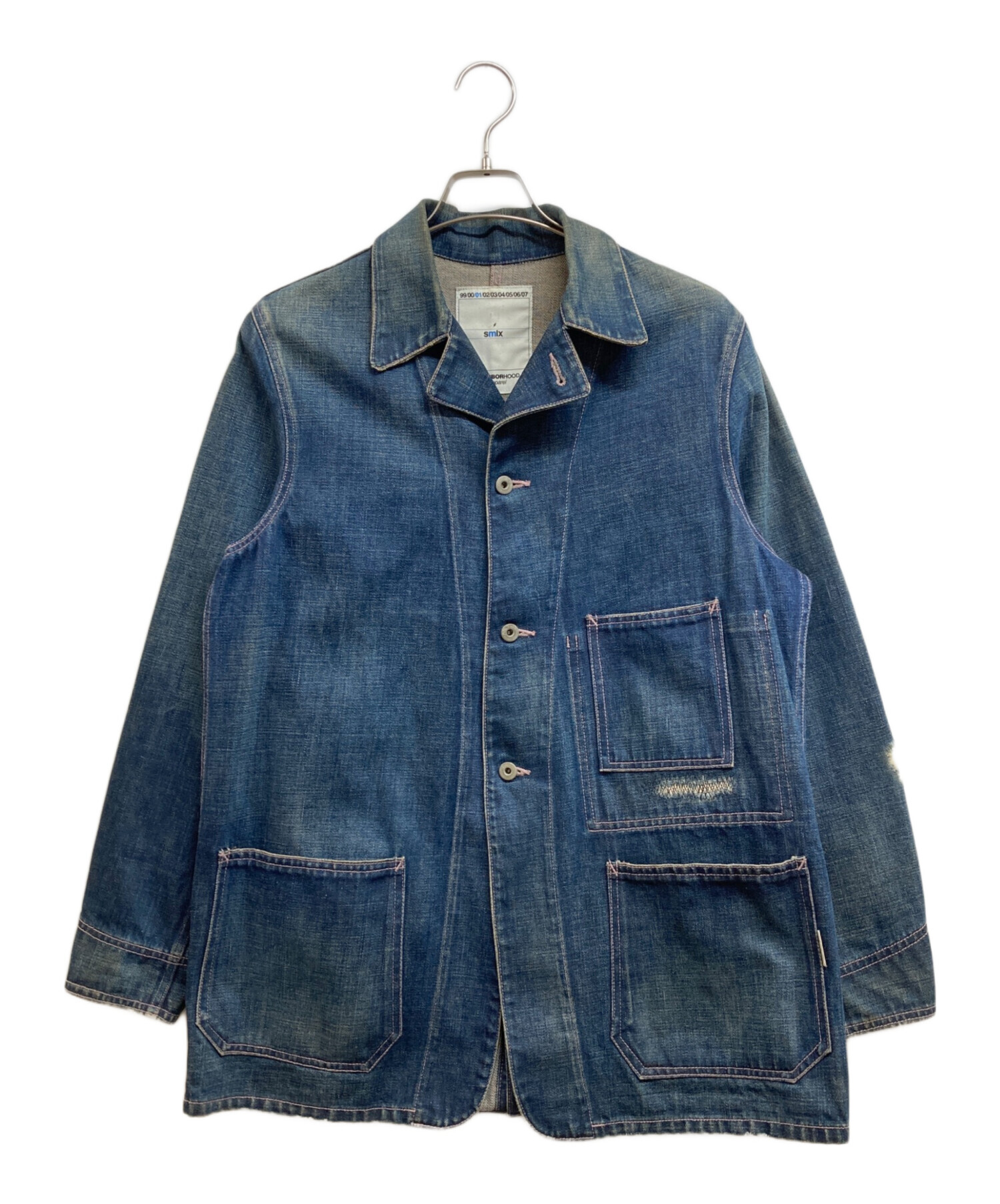 中古・古着通販】NEIGHBORHOOD (ネイバーフッド) リペア加工デニム