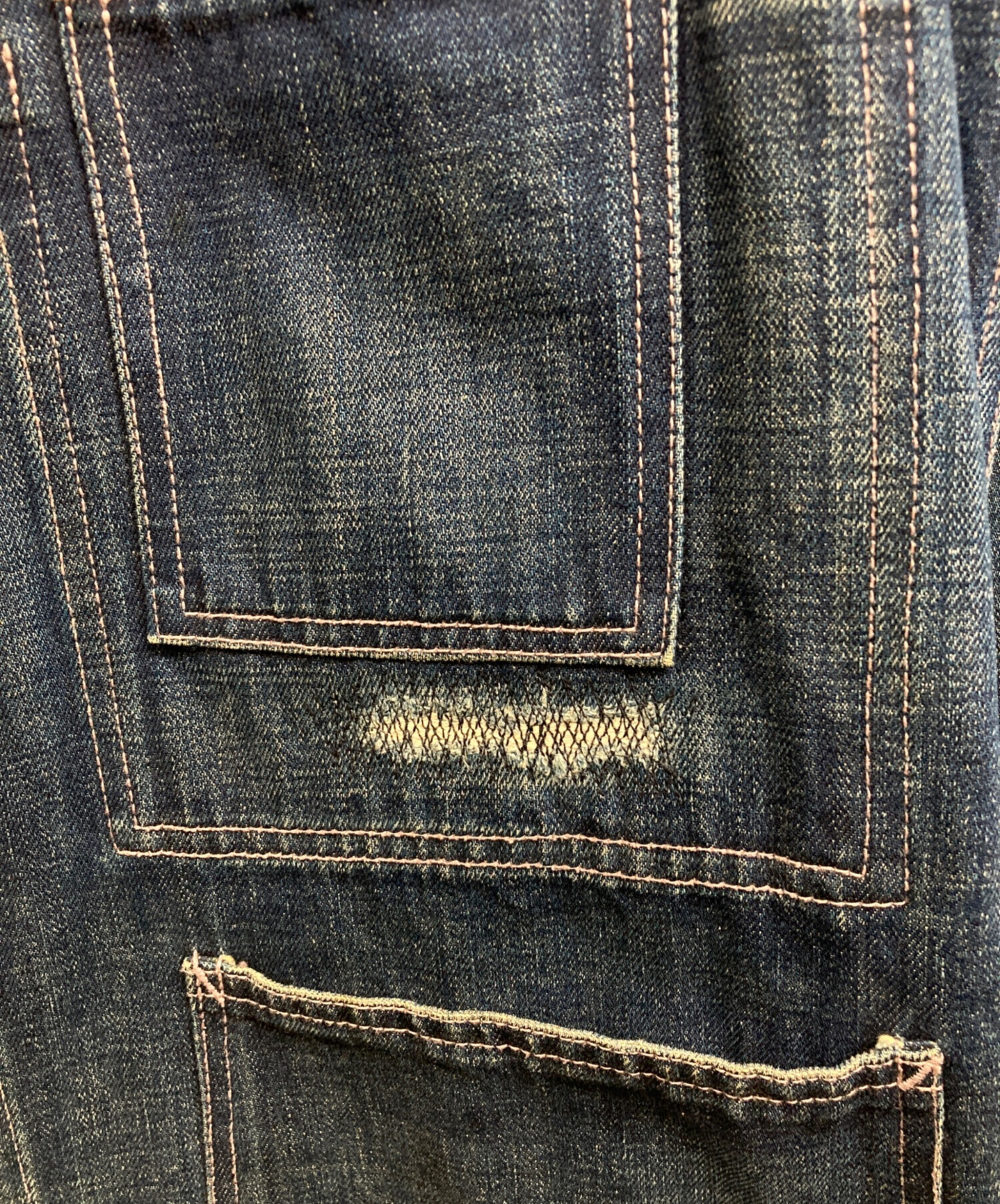 中古・古着通販】NEIGHBORHOOD (ネイバーフッド) リペア加工デニム