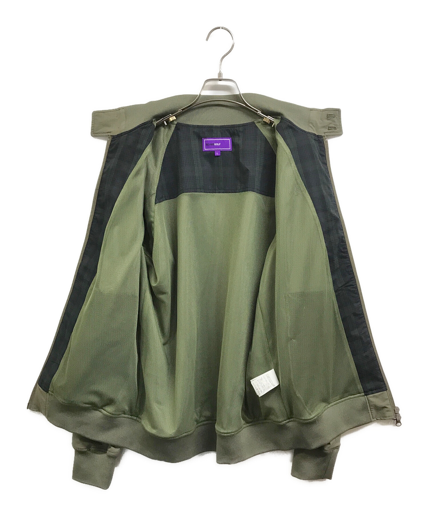 BEAMS GOLF x Golfickers ダークグリーン ブルゾン BEAMS GOLF x Golfickers ダークグリーン ブルゾン BEAMS GOLF x