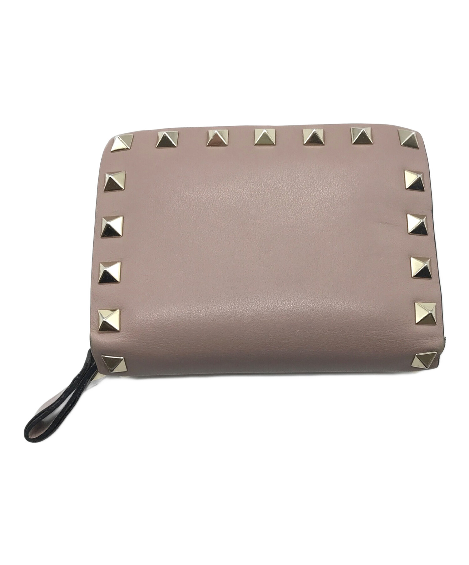 中古・古着通販】VALENTINO (ヴァレンティノ) ロックスタッズ 二つ折り 