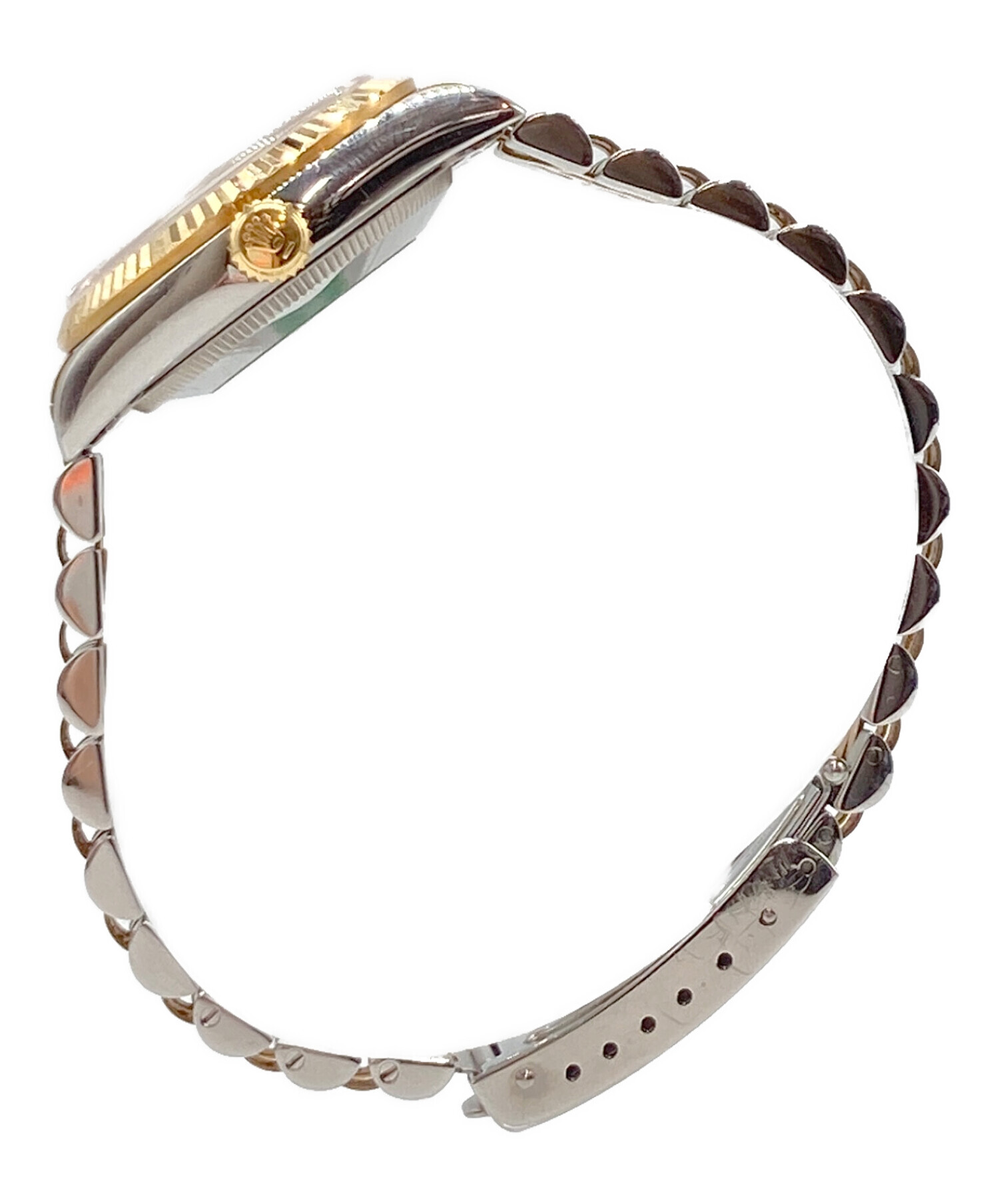 d.i.a 　新品未使用 中古・古着通販】ROLEX (ロレックス) デイトジャスト ホワイト