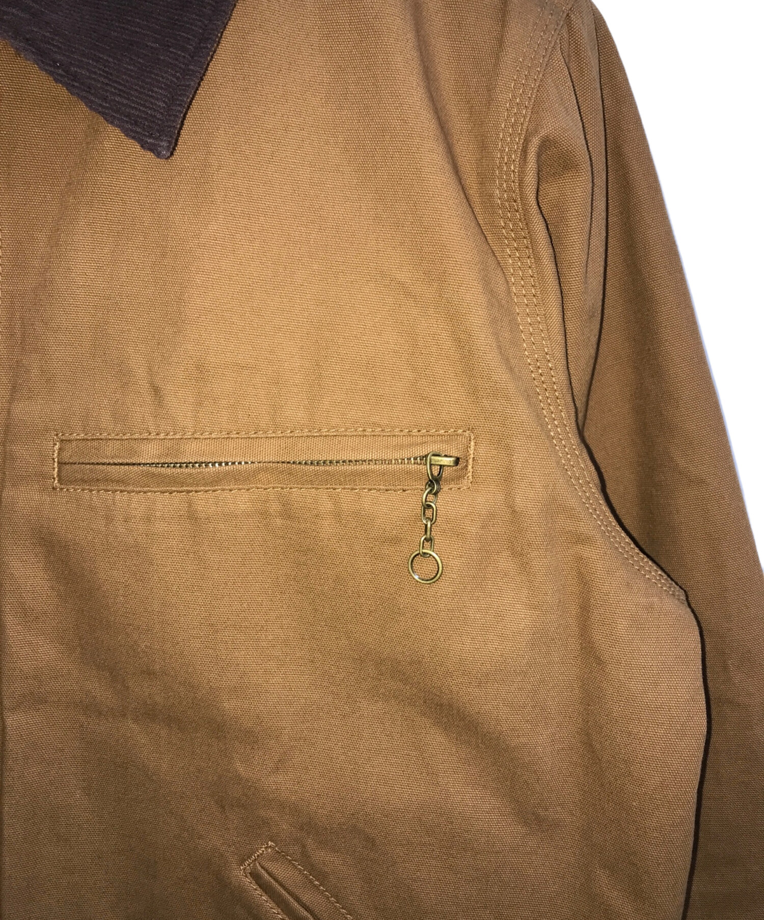 中古・古着通販】HOUSTON (ヒューストン) ダックジップワーク