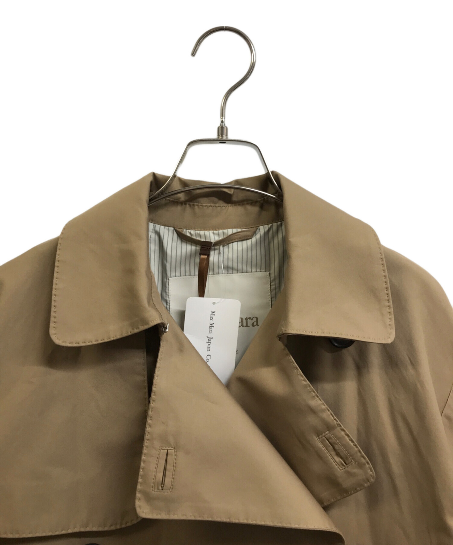中古・古着通販】MaxMara (マックスマーラ) ショートトレンチコート 